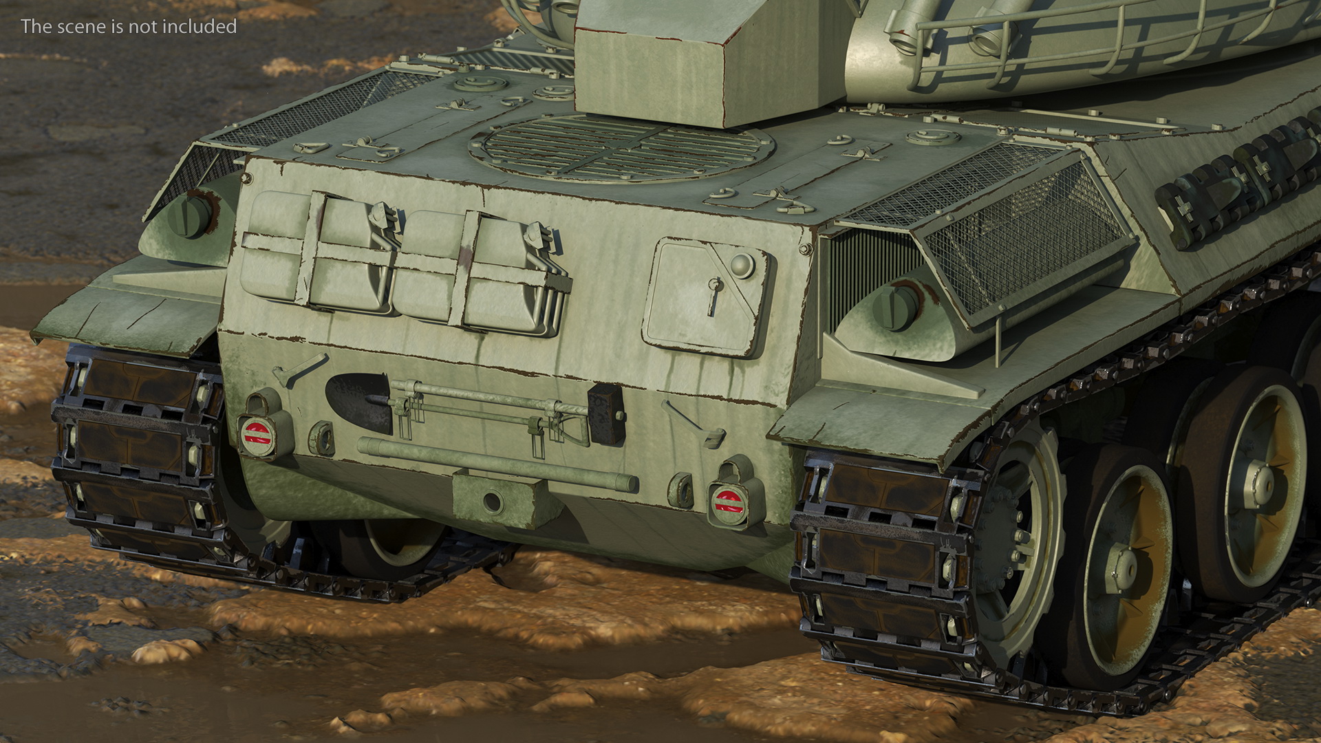 3D French AMX-30 model