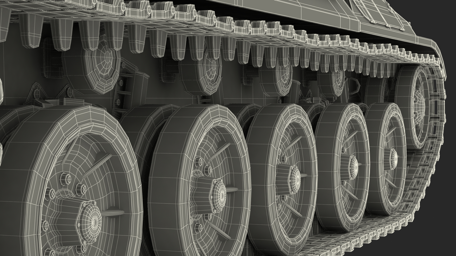 3D French AMX-30 model
