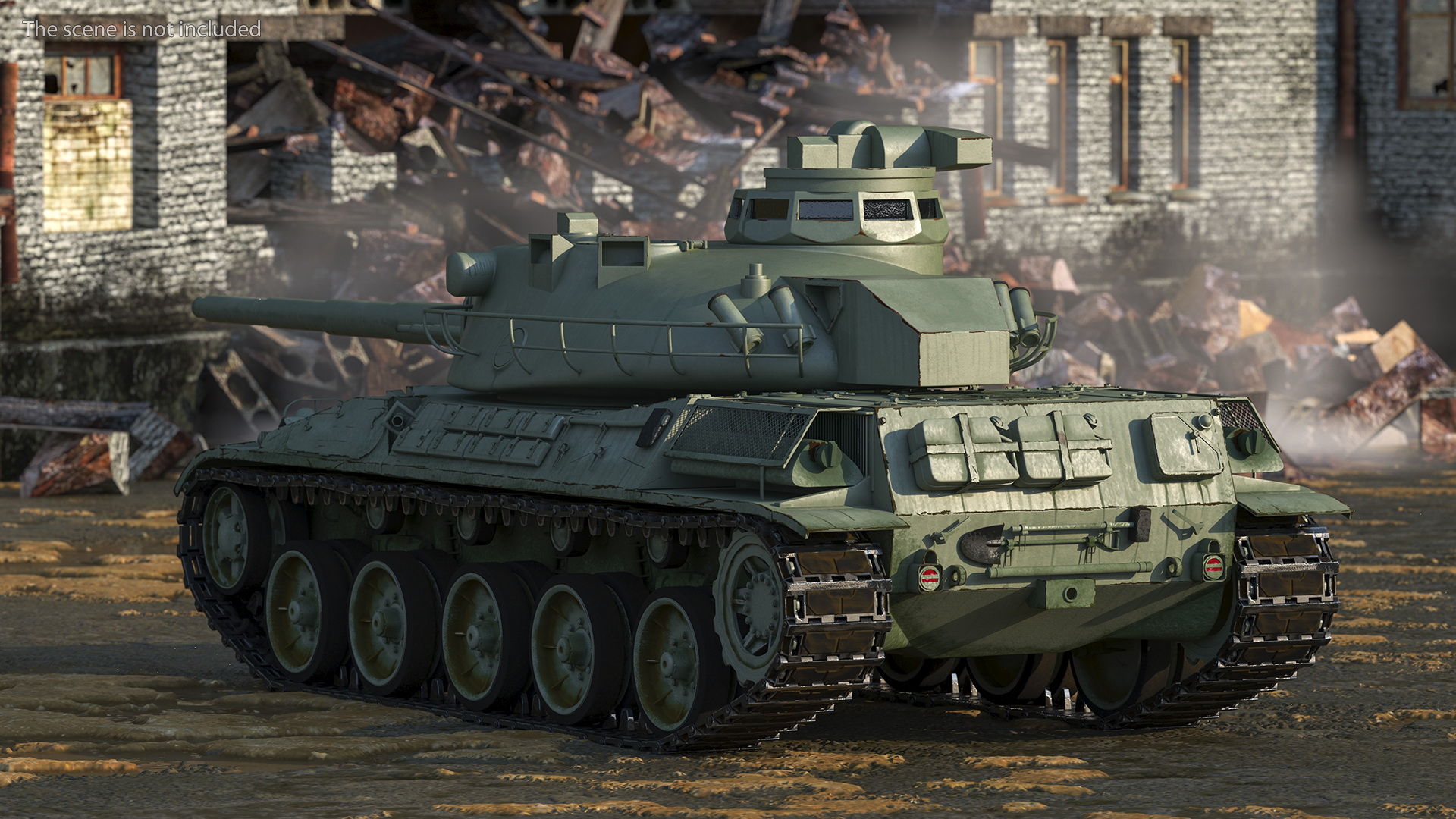 3D French AMX-30 model