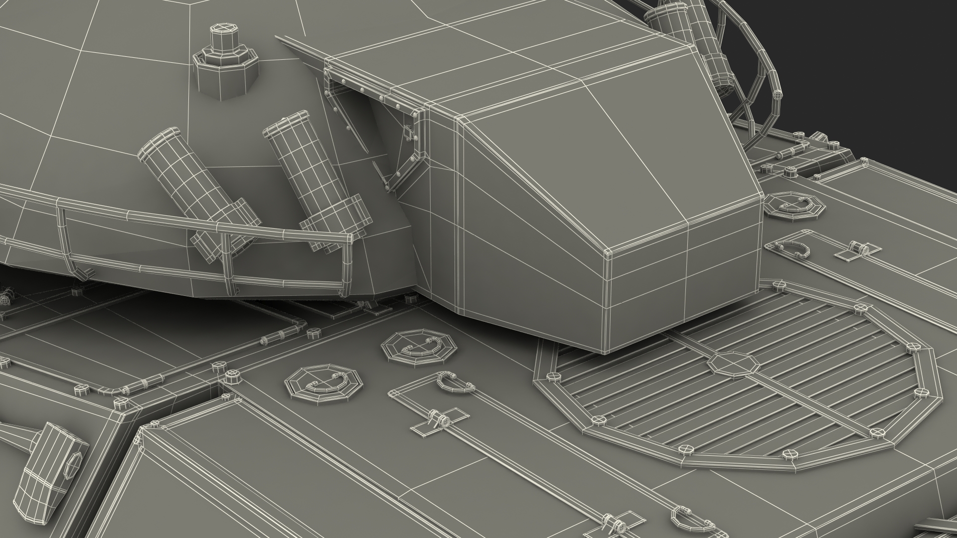 3D French AMX-30 model
