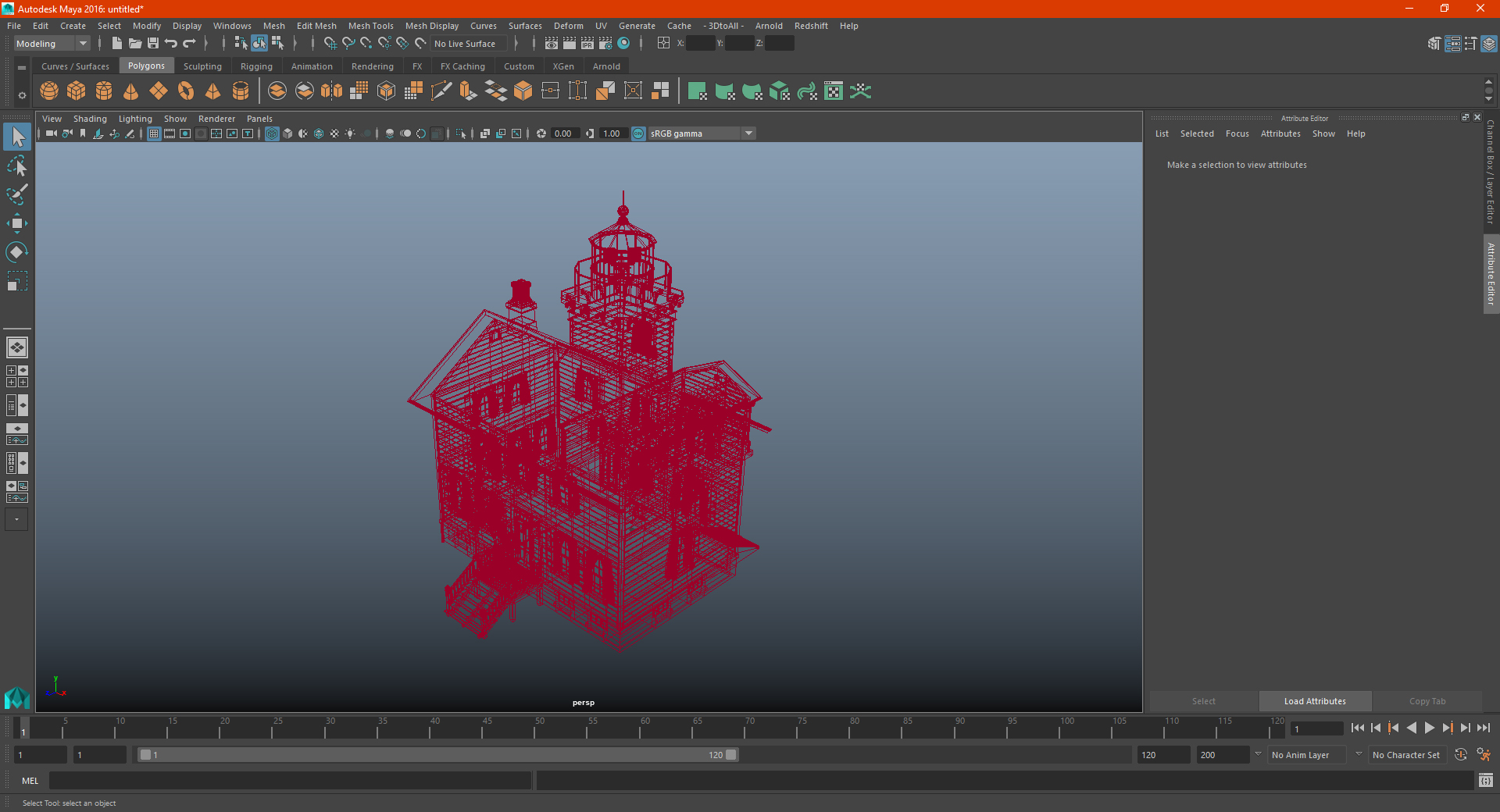 Yaquina Bay Light 3D