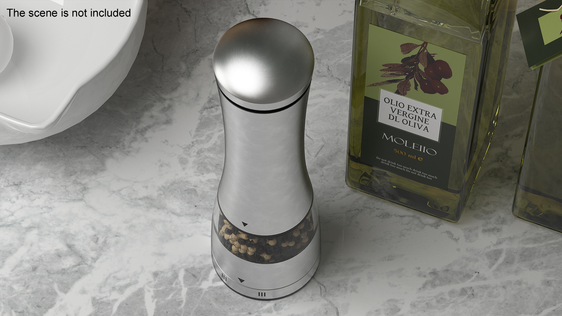 Electric Salt and Pepper Grinder 3D
