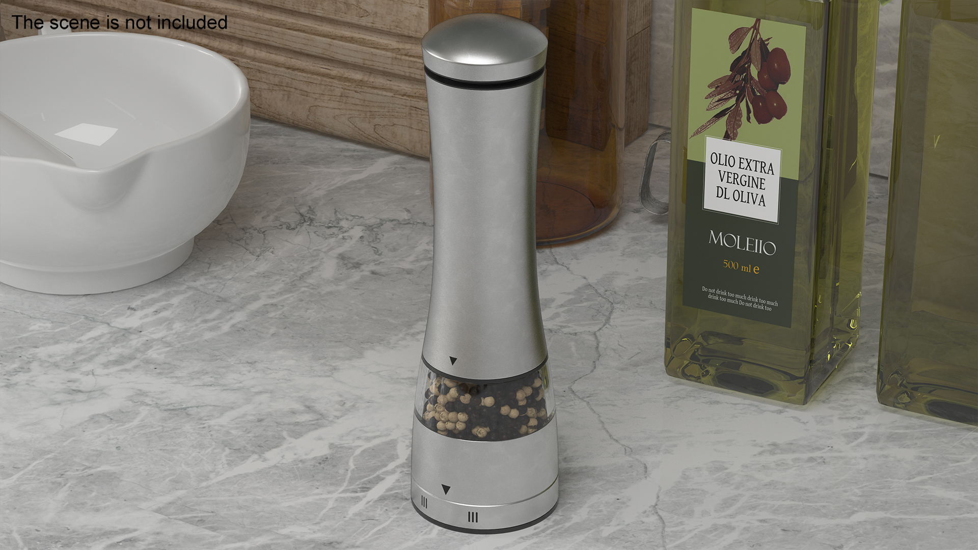 Electric Salt and Pepper Grinder 3D