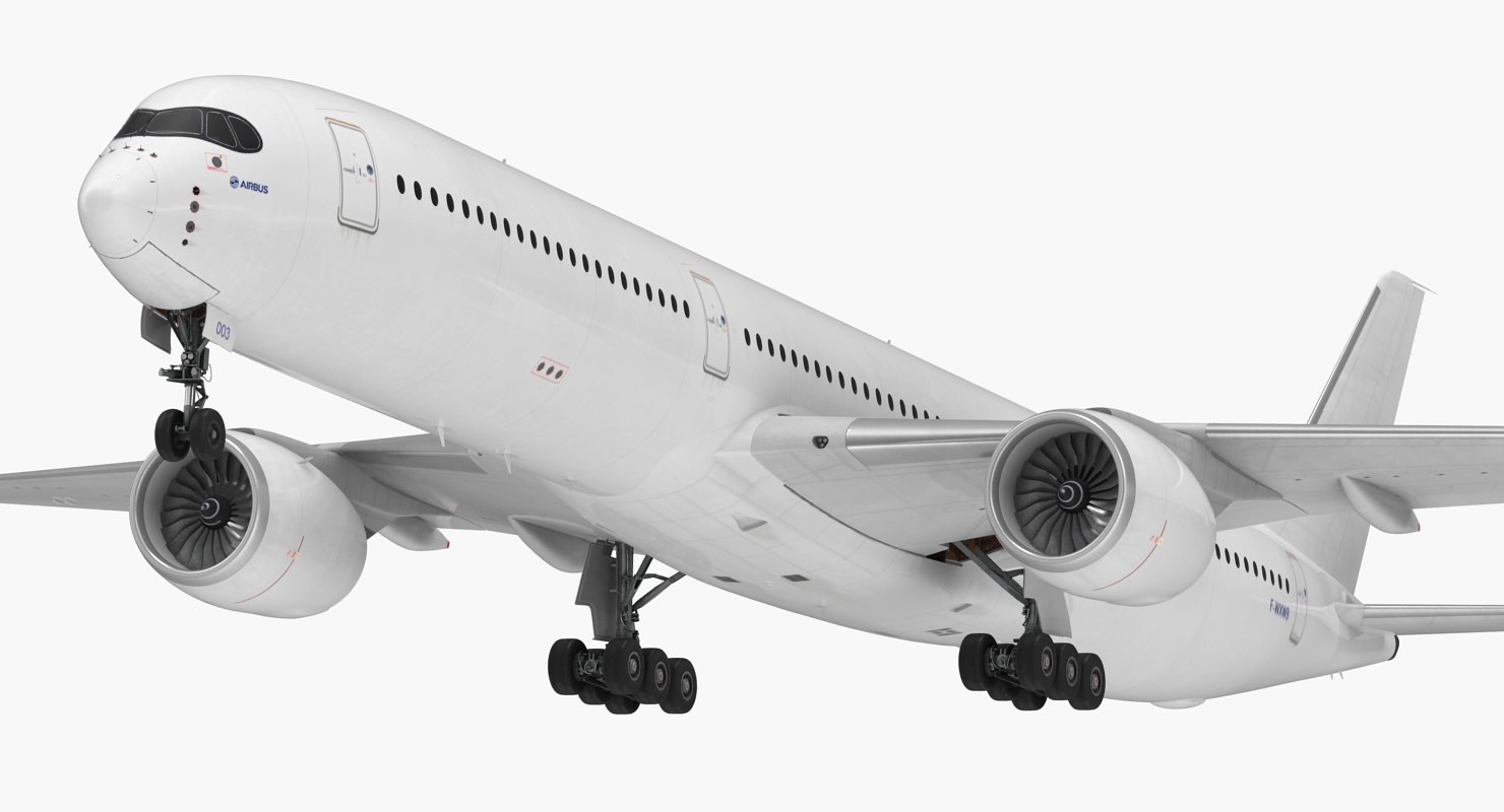 Airbus A350 1000 Generic 3D model