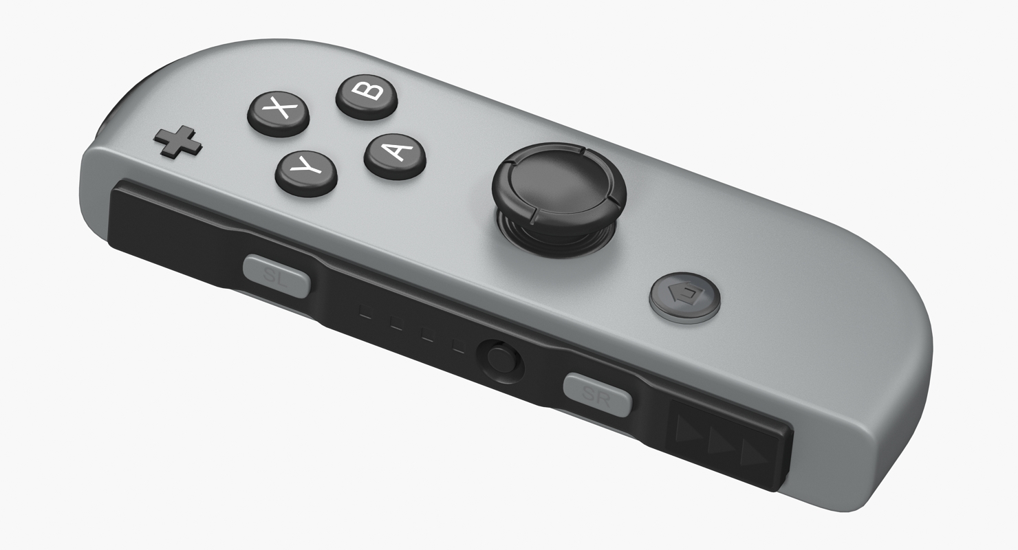 3D model Nintendo Switch Joy Con Controllers