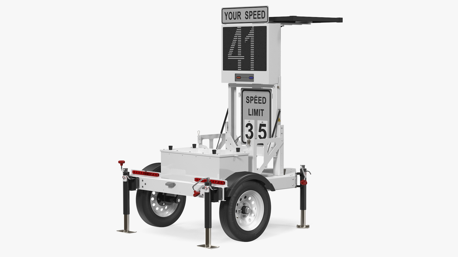 3D Decatur Speed Radar Trailer 300MX model