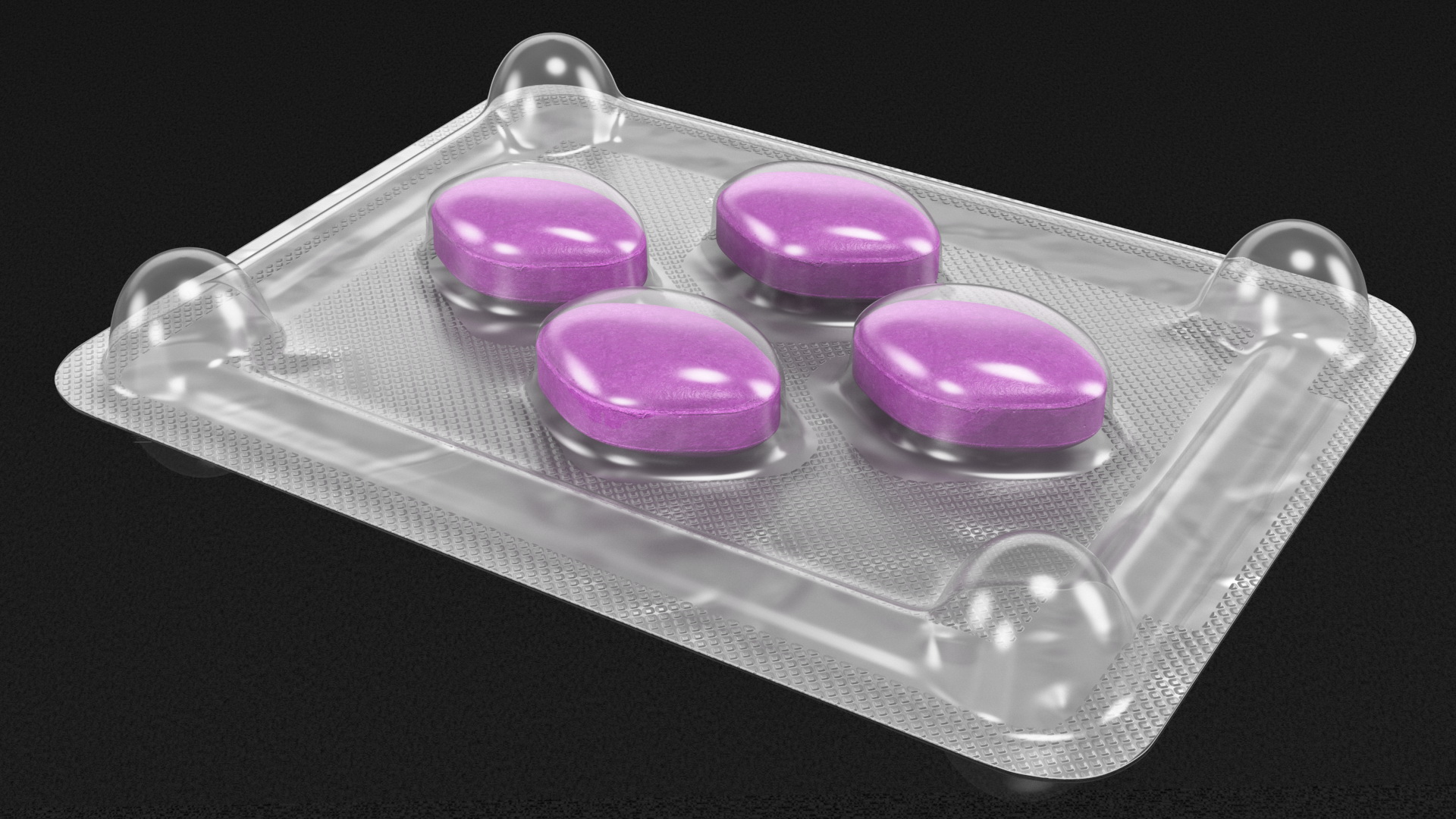 Pill Blister Pack Full 3D
