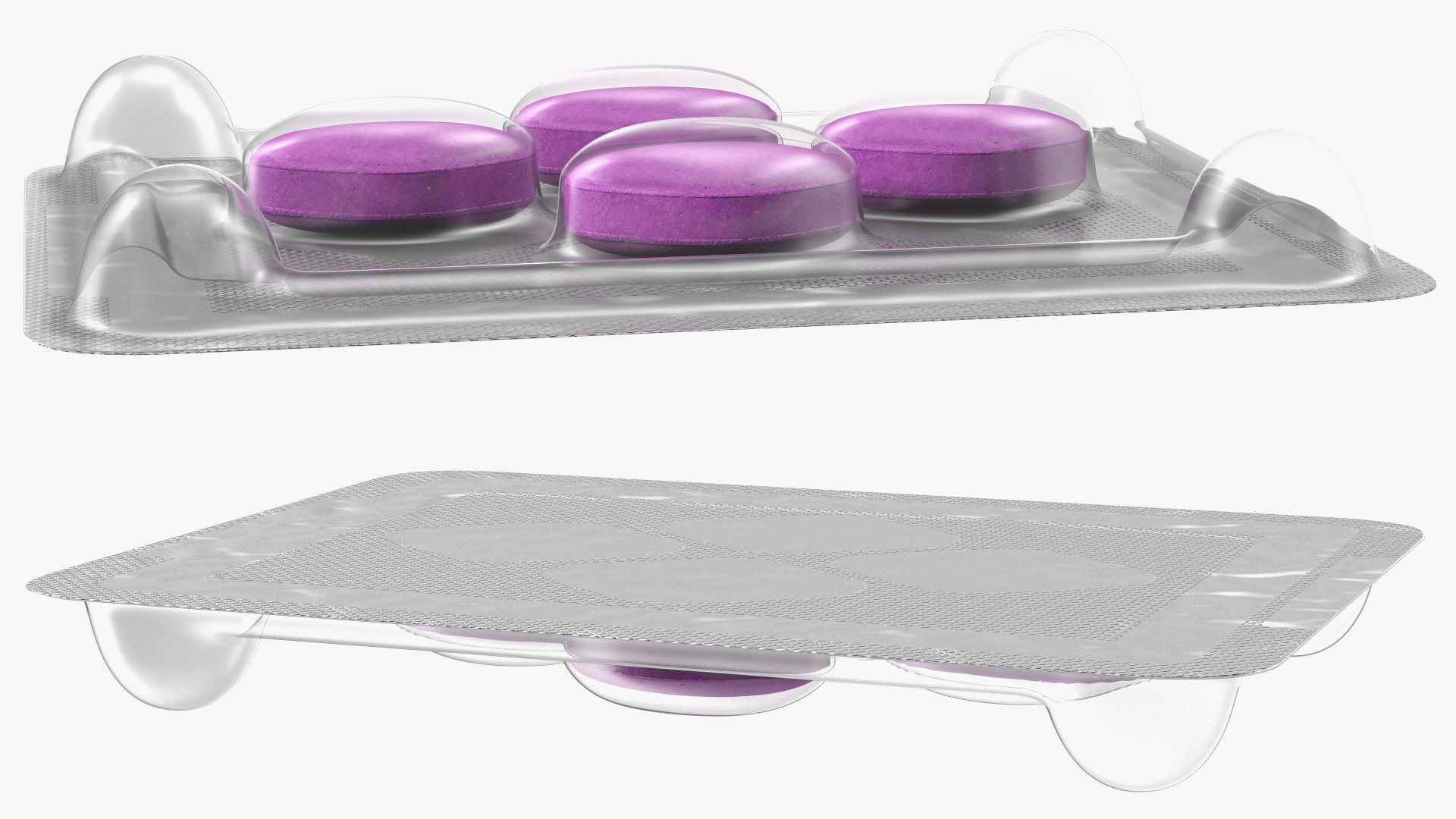 Pill Blister Pack Full 3D