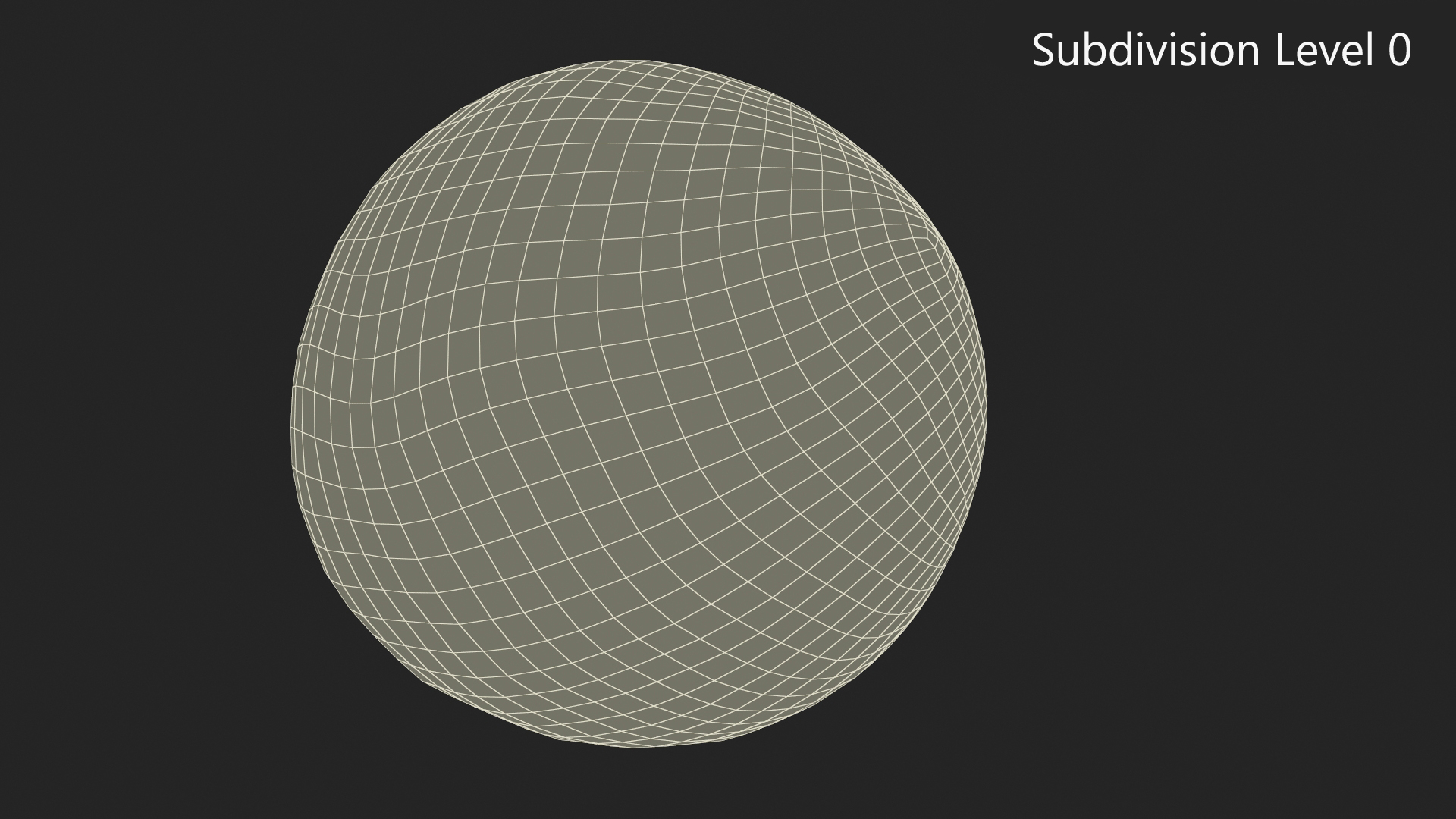 Ice Cream Ball Vanilla 3D