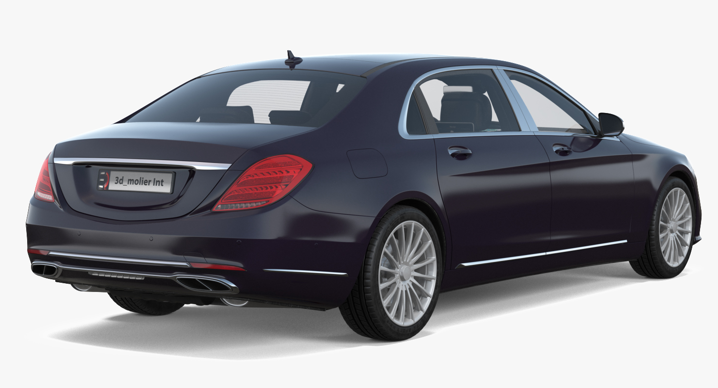 3D Luxury Limo Generic Rigged