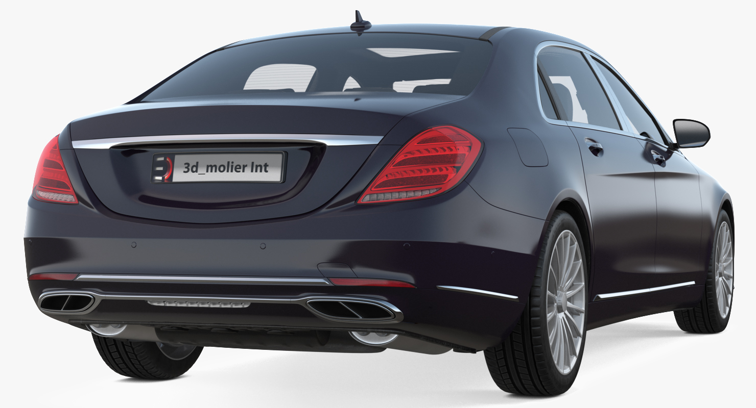 3D Luxury Limo Generic Rigged