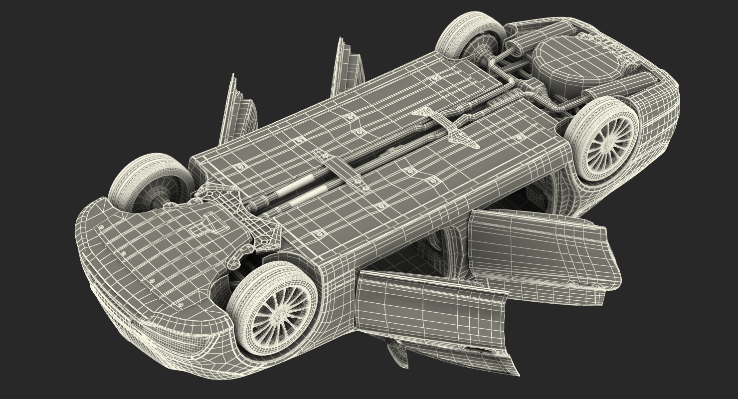 3D Luxury Limo Generic Rigged