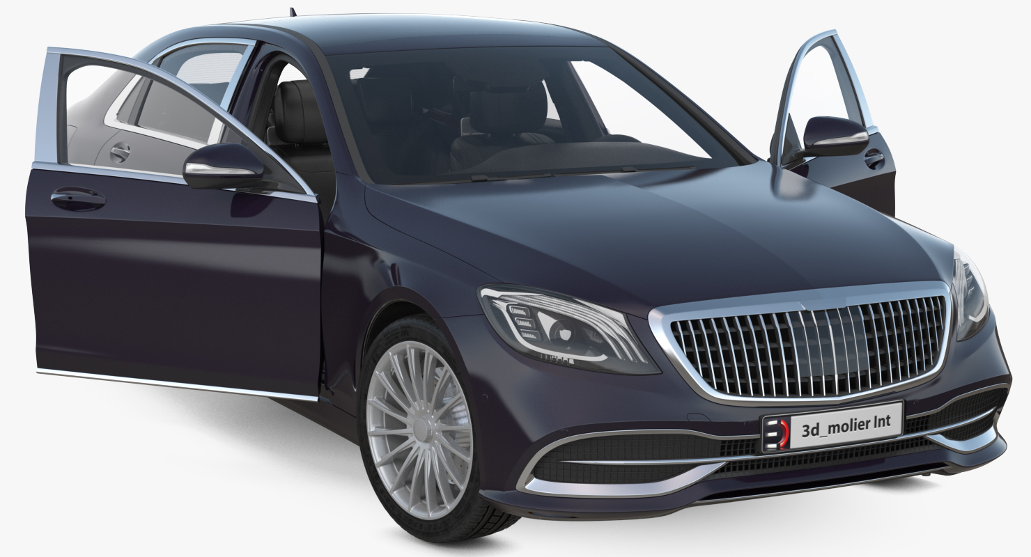 3D Luxury Limo Generic Rigged