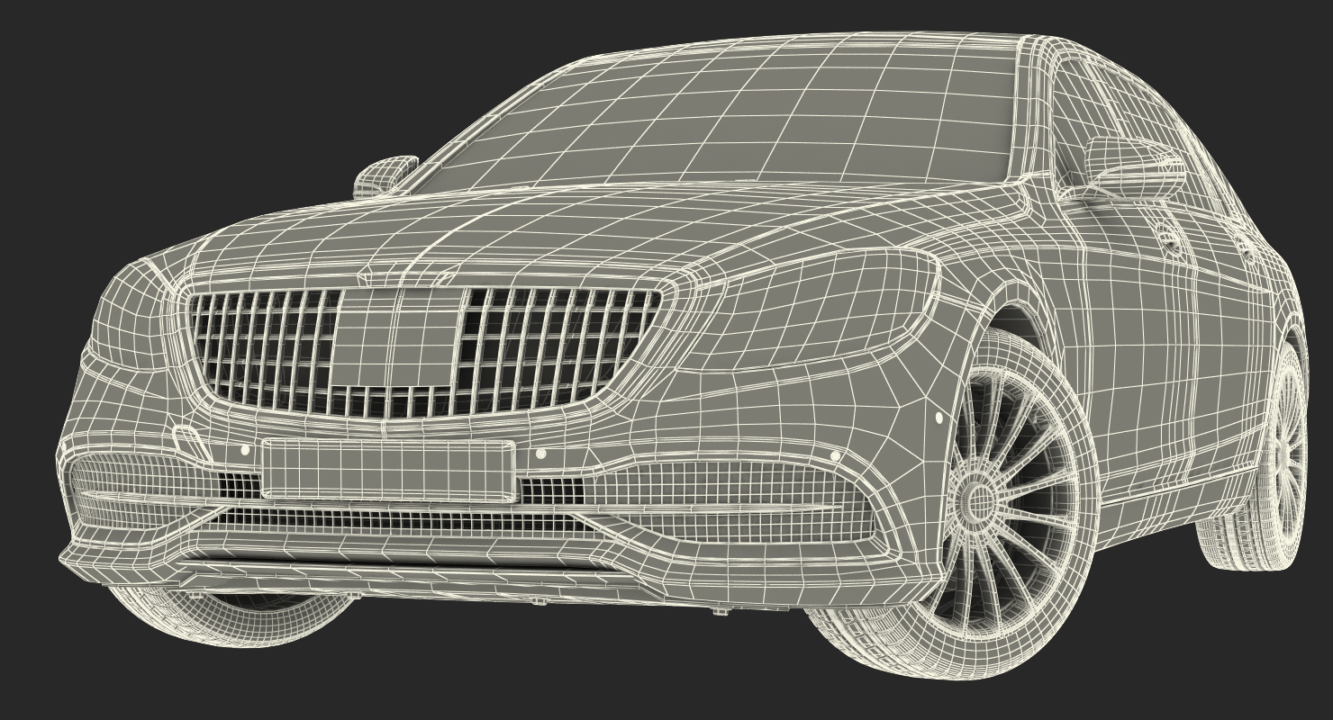 3D Luxury Limo Generic Rigged