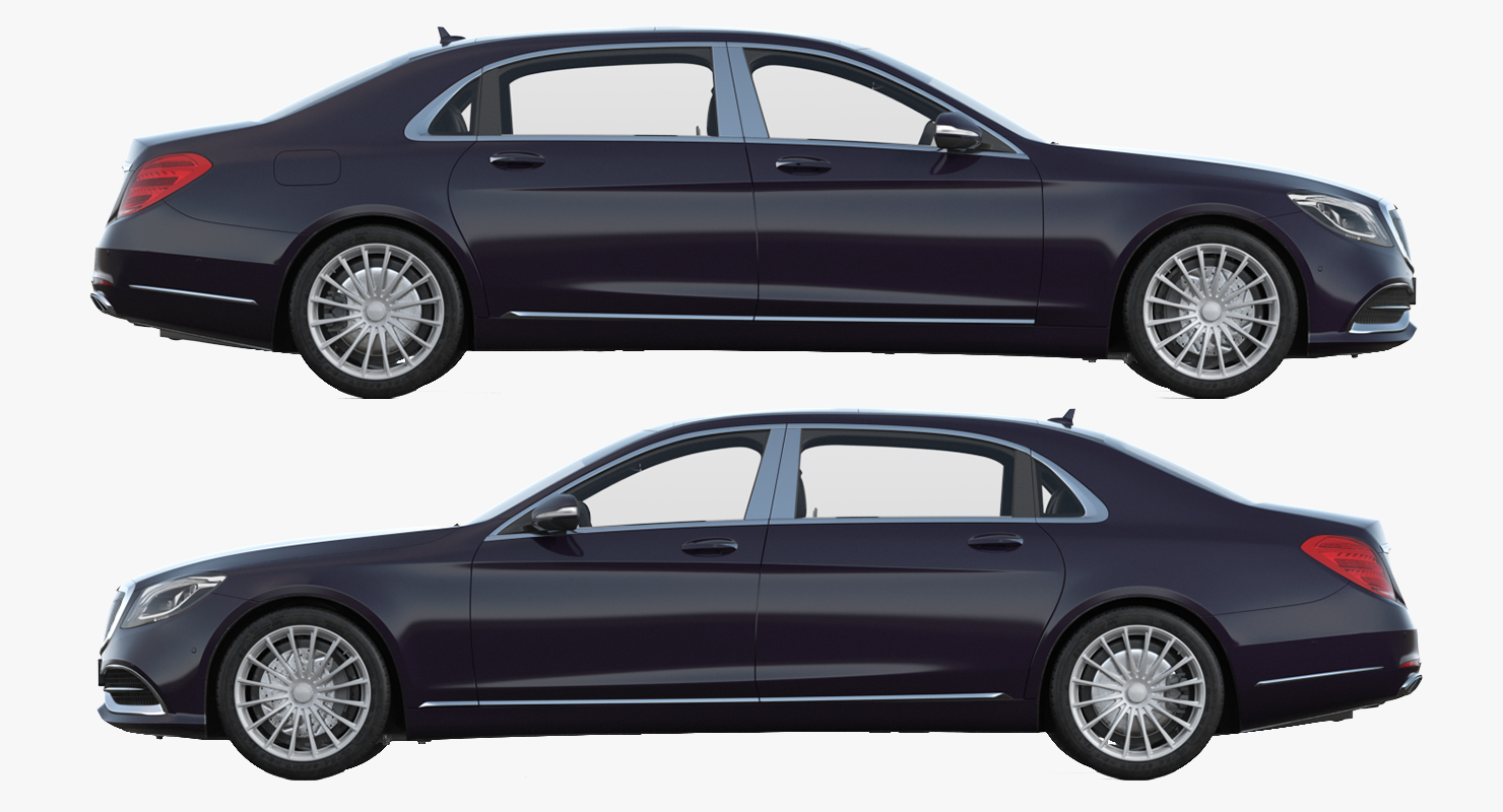 3D Luxury Limo Generic Rigged