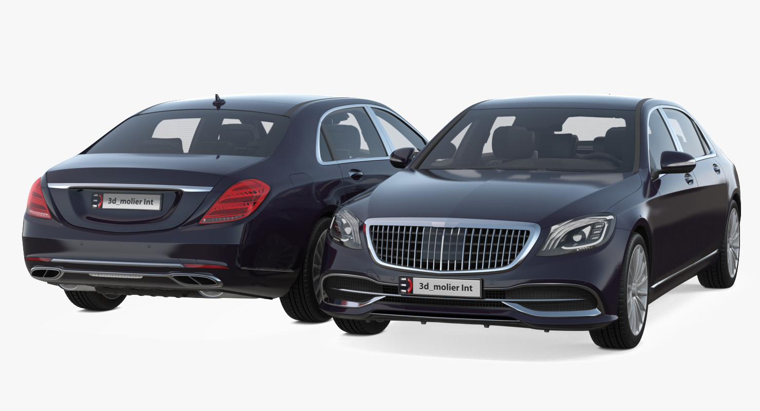 3D Luxury Limo Generic Rigged