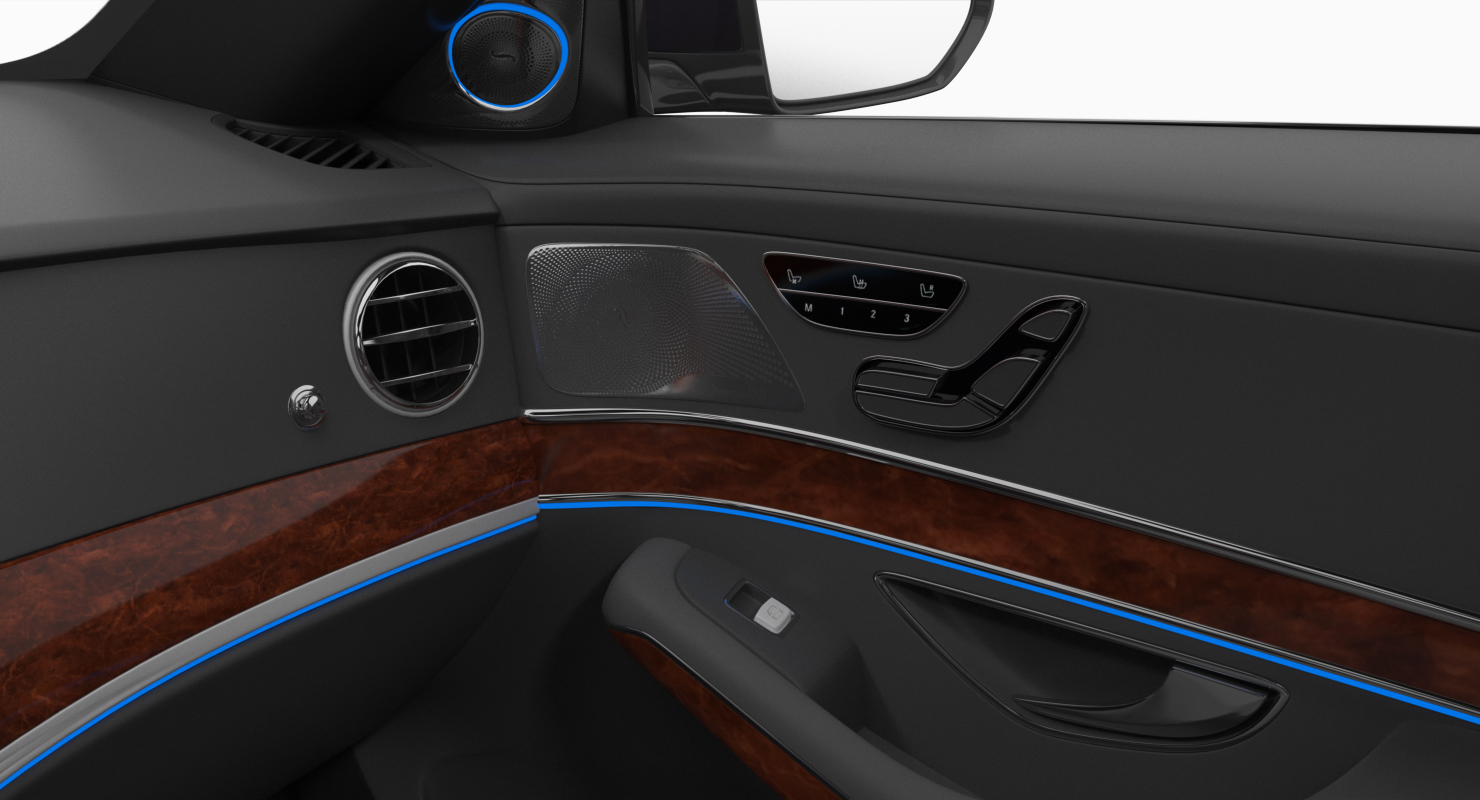3D Luxury Limo Generic Rigged