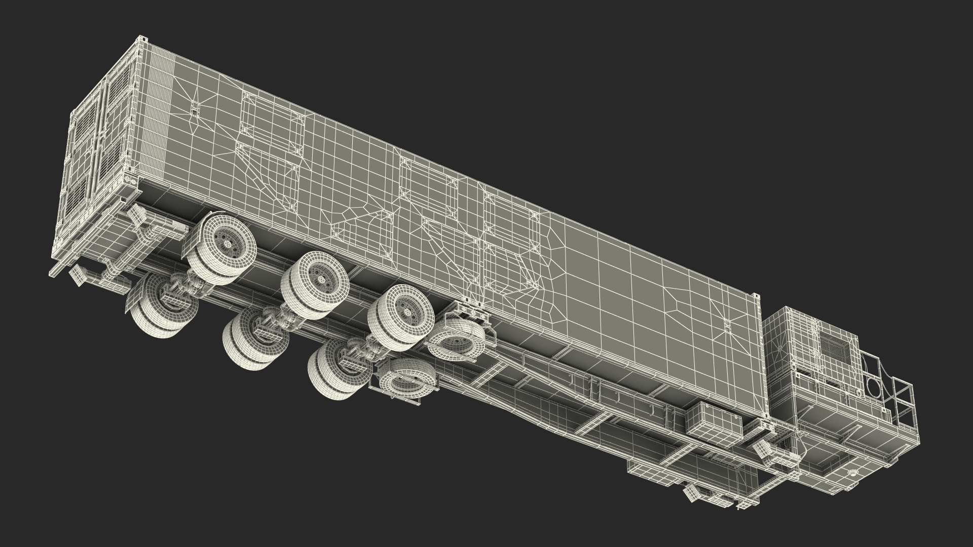 Ground Missile Launcher Sand Camo Color 3D model