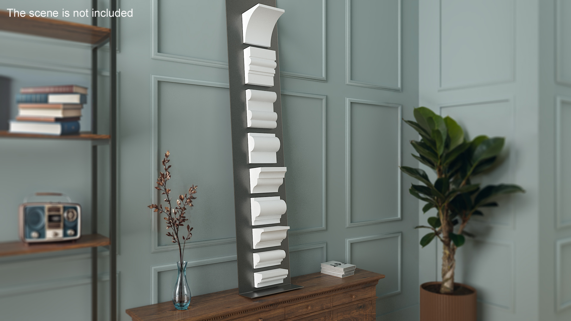 3D model Set Molding Gypsum Part 2