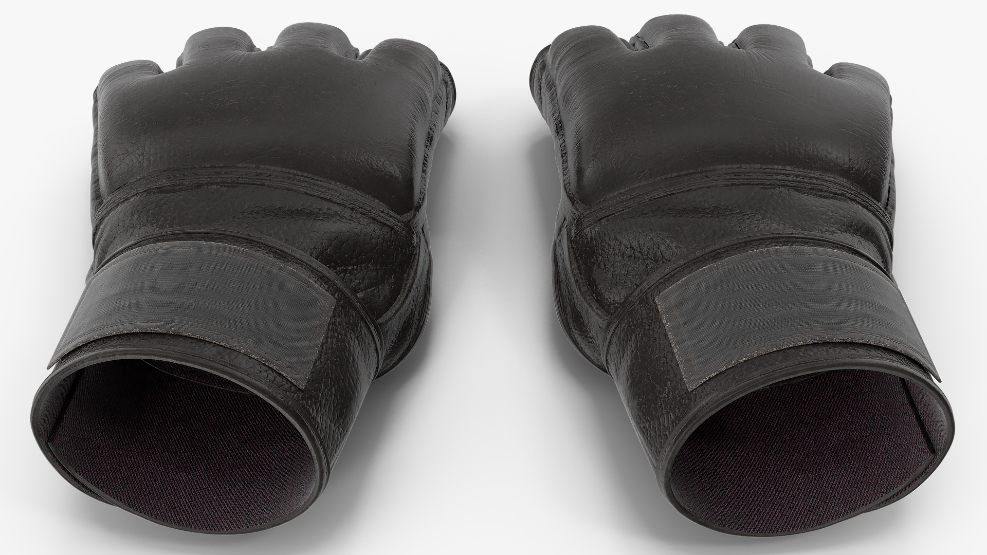 3D model Leather Fight Gloves