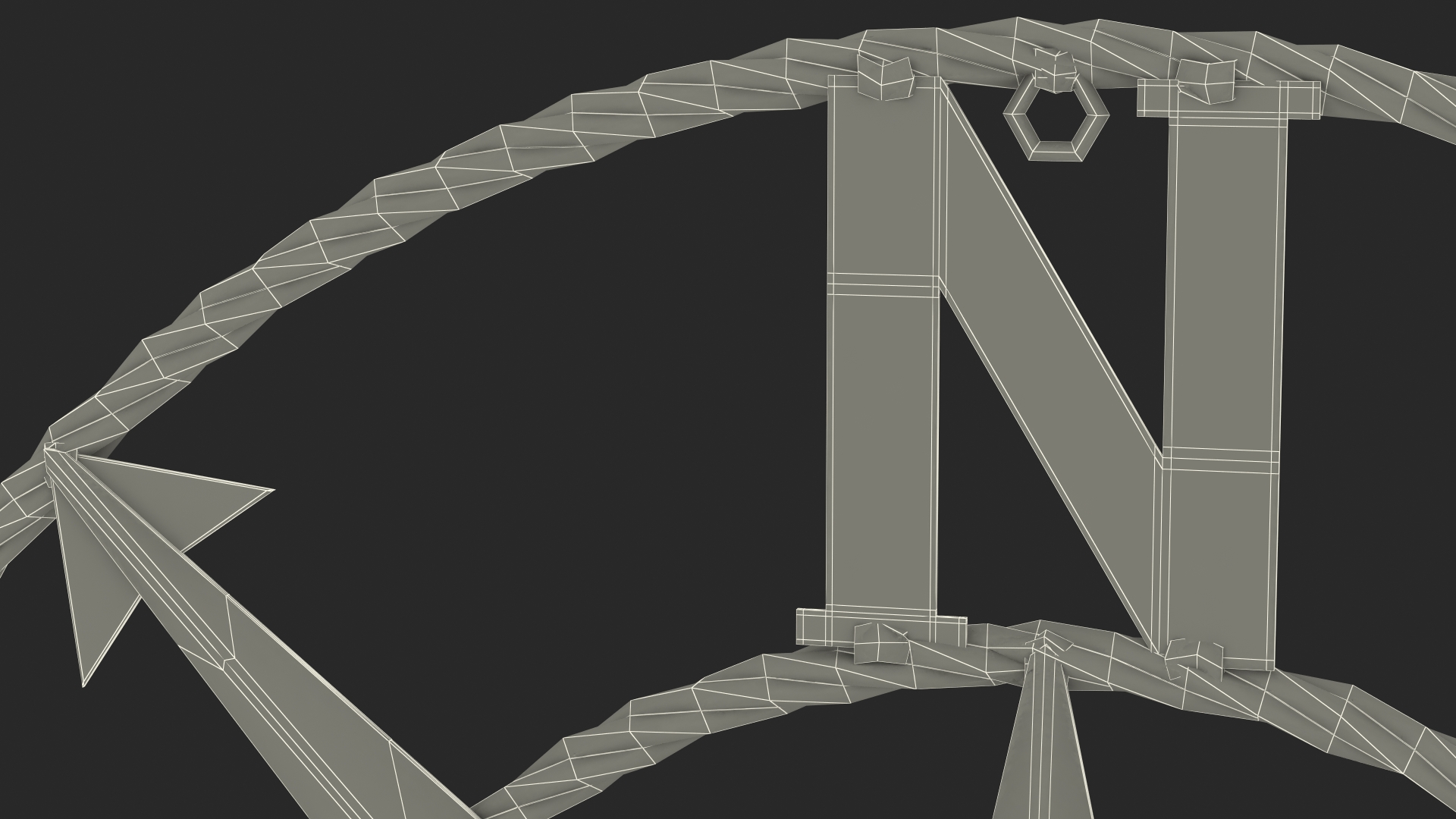 Compass Rose Silver 3D model