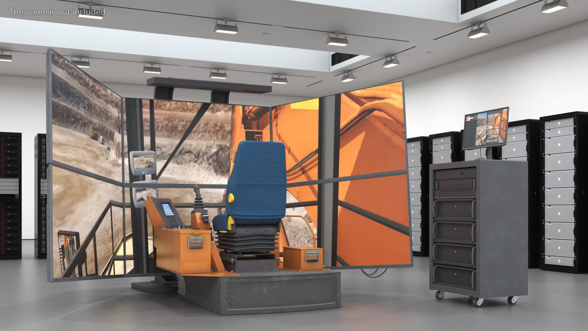 Training Simulator for Surface Mining 3D