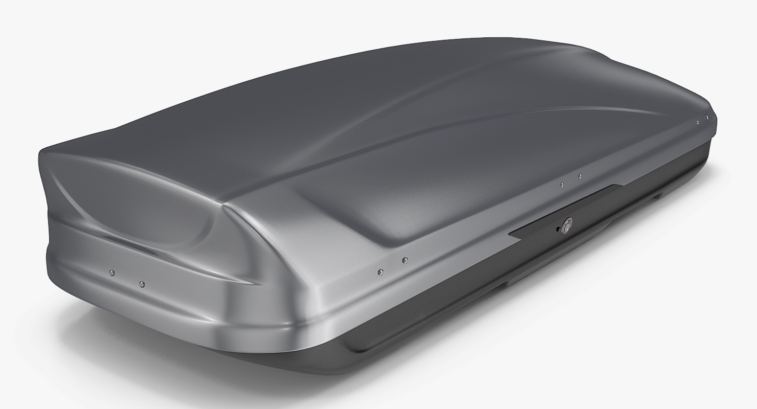 3D Car Roofbox Silver Generic