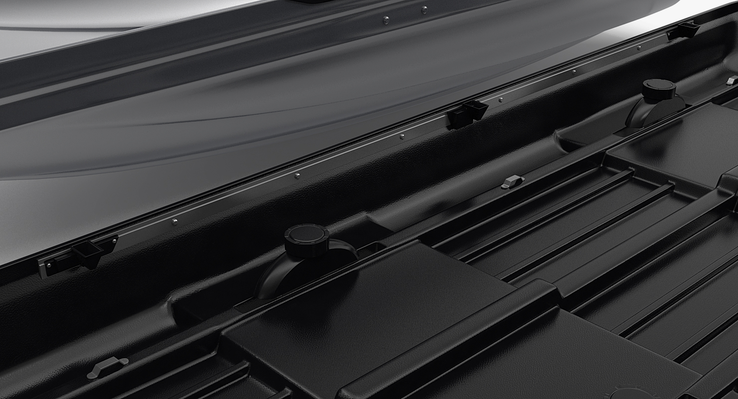 3D Car Roofbox Silver Generic