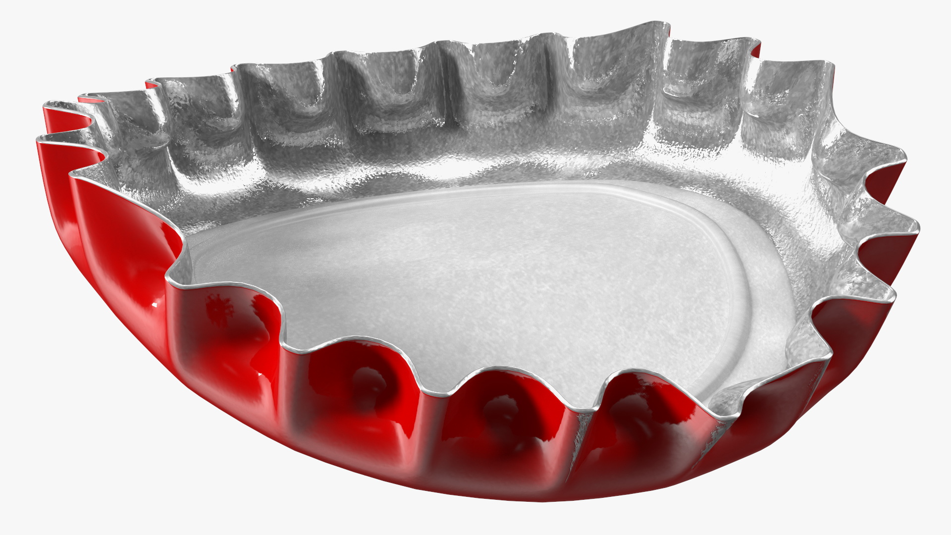 3D model Bent Bottle Cap