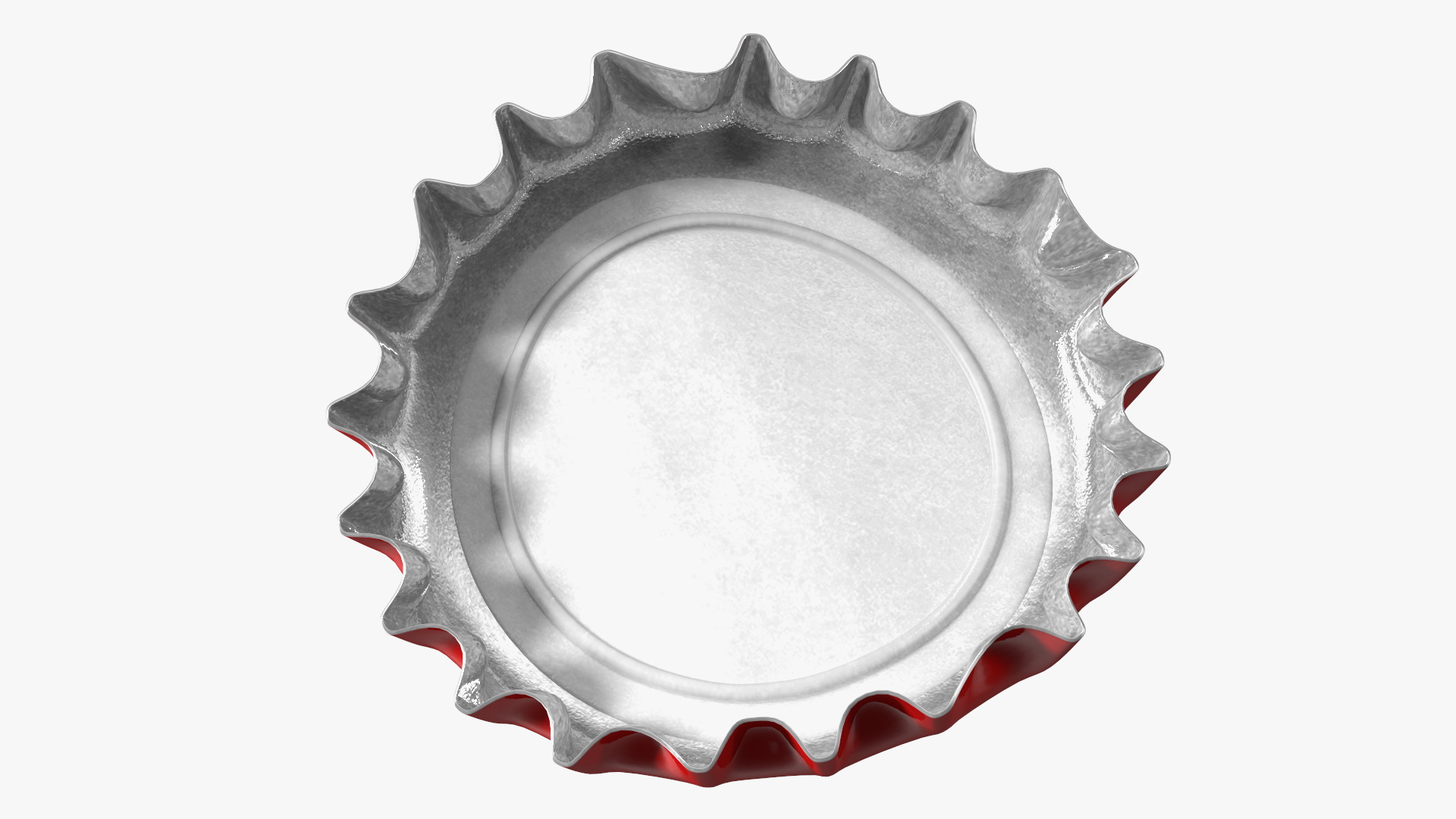 3D model Bent Bottle Cap