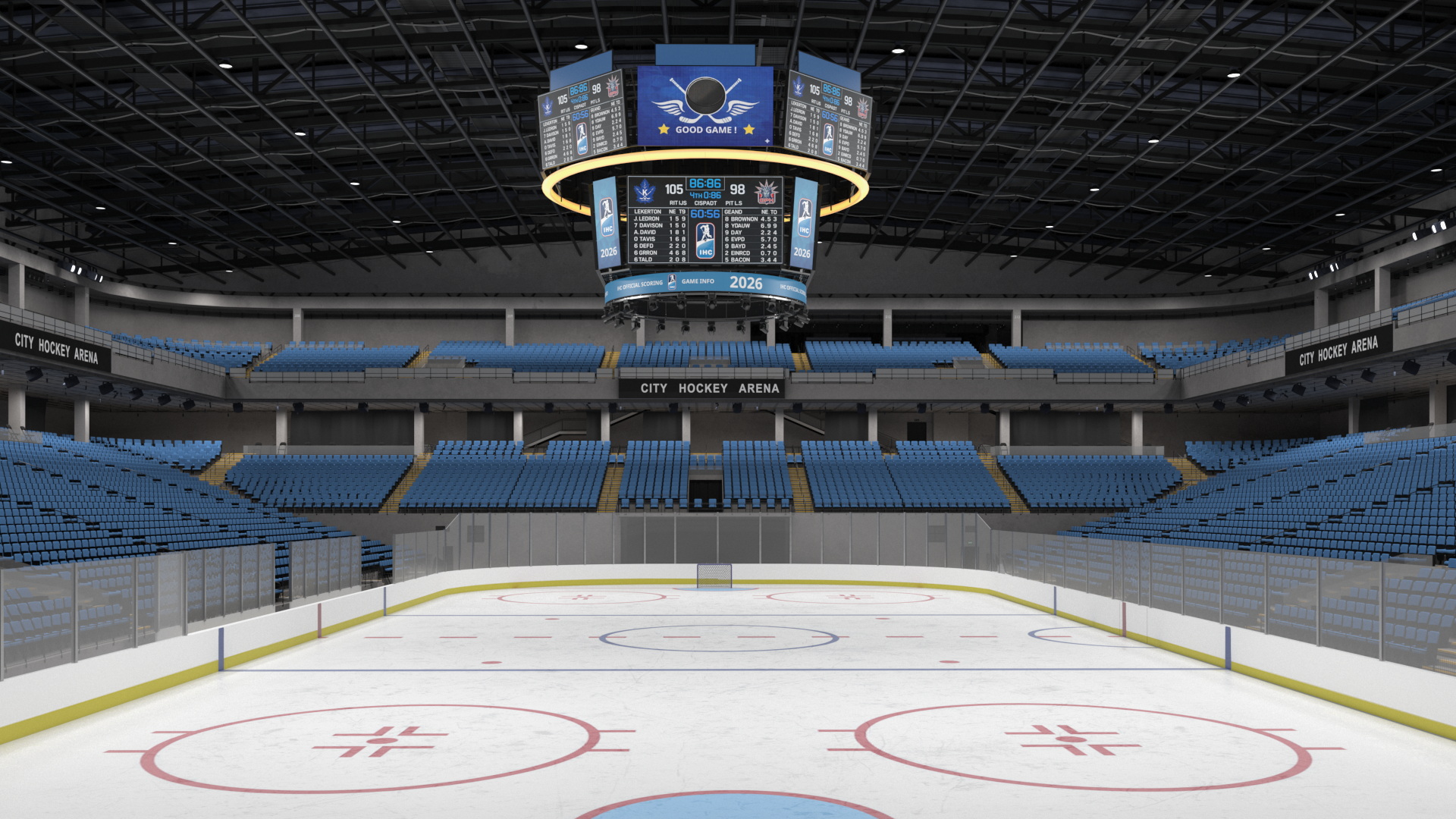 City Hockey Arena Indoor Ice Stadium