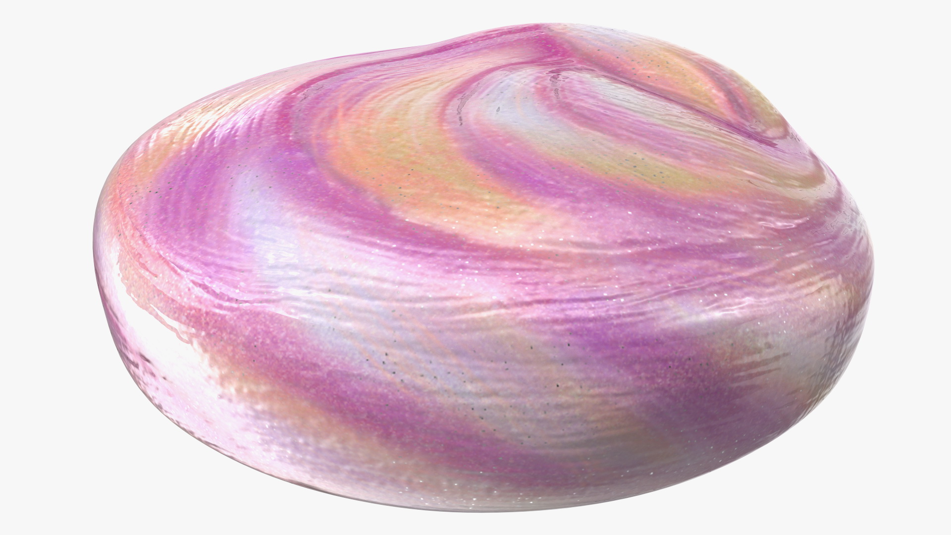 3D Yellow Pink Pot Toy Slimes