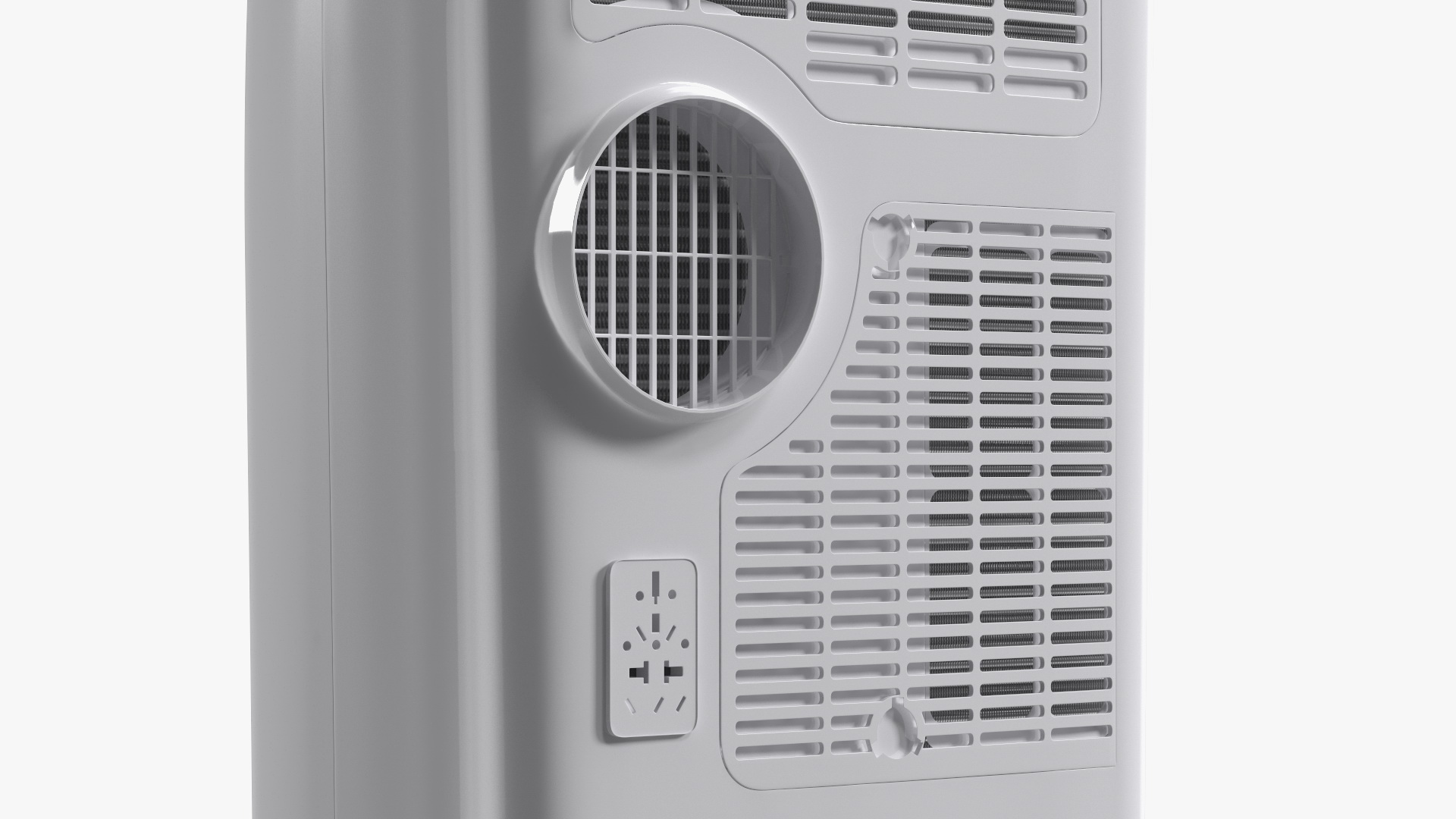 3D model Floor Portable Air Conditioner