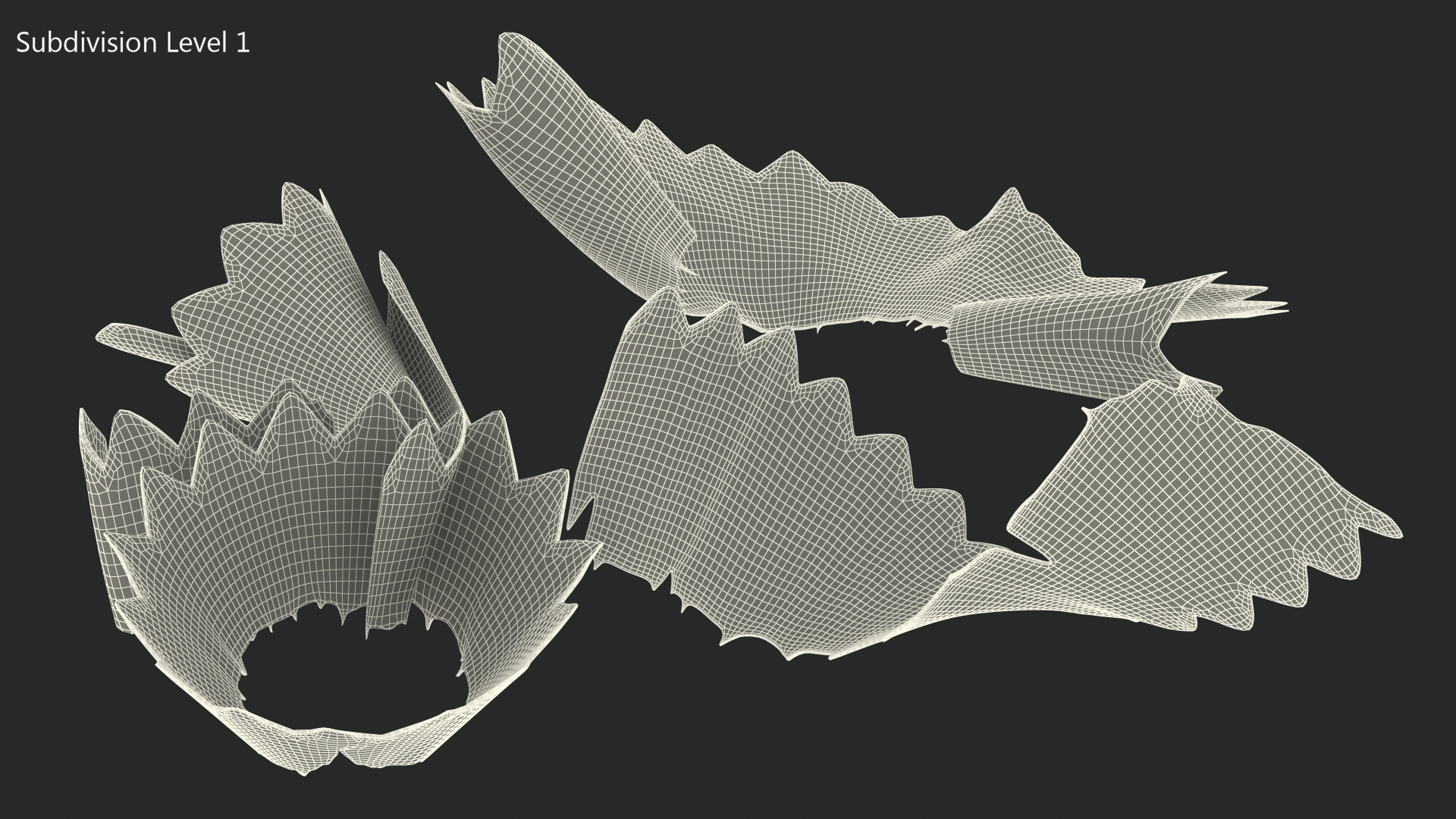 3D model Pencil Shavings