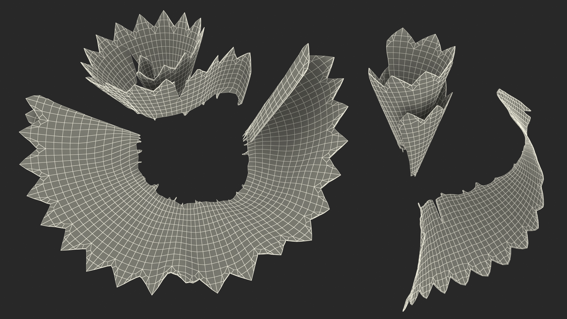 3D model Pencil Shavings