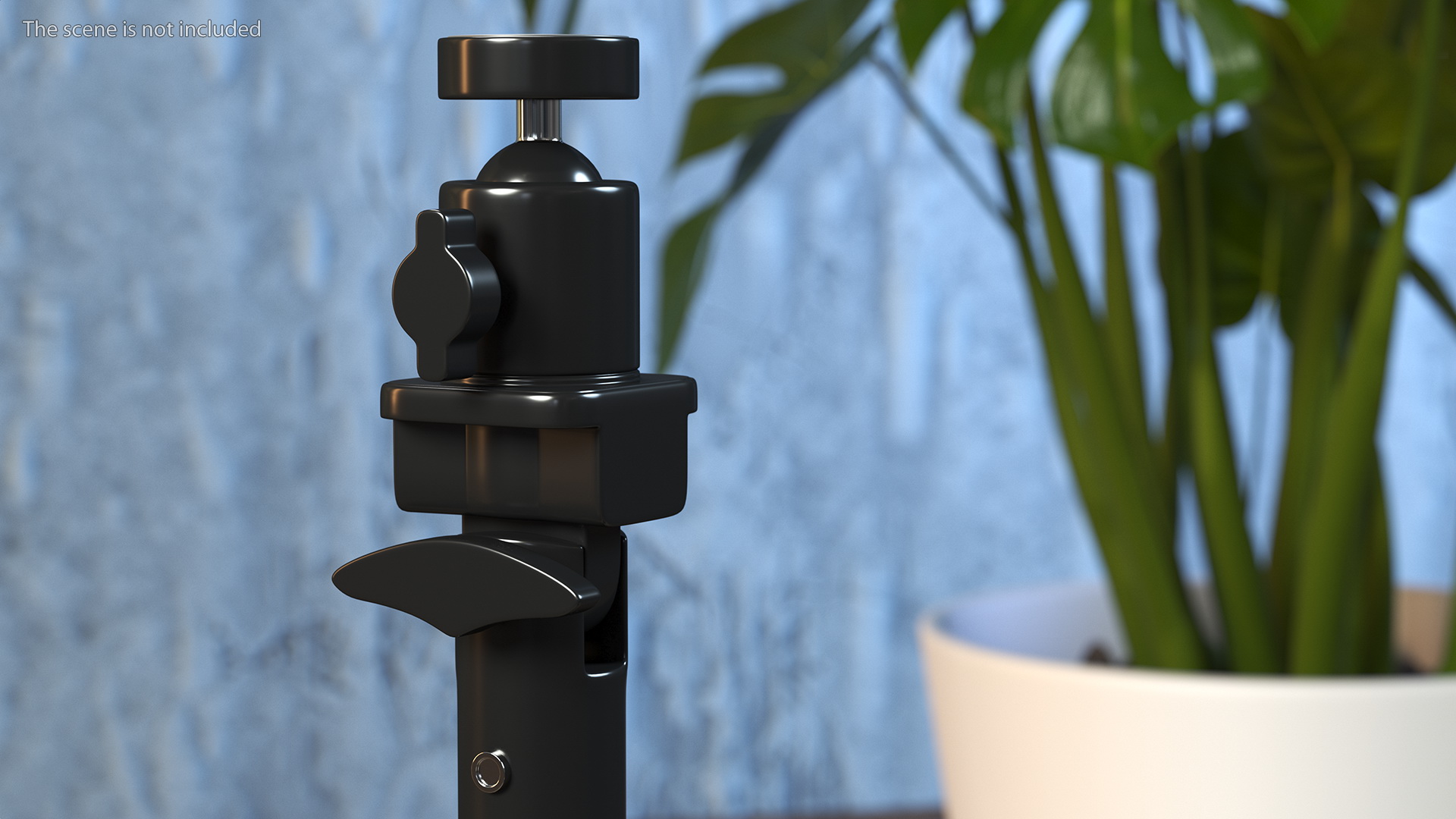 3D model Tall Tripod Stand with Phone Holder