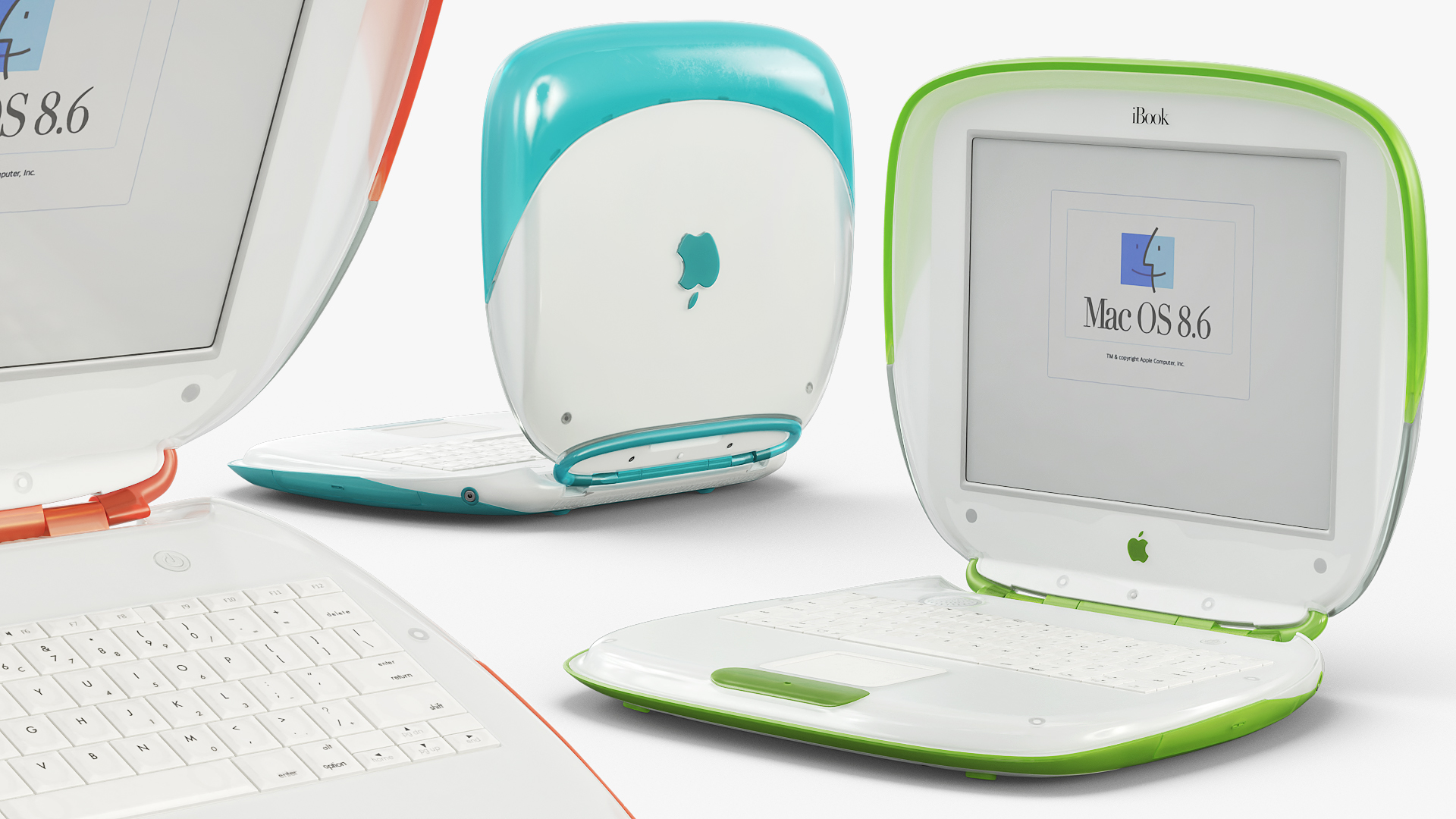 Apple iBook G3 Retro Portable Computer Set - view 2