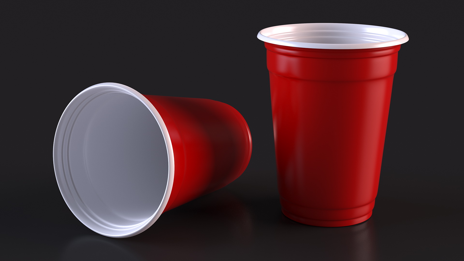 Plastic Party Cup 3D