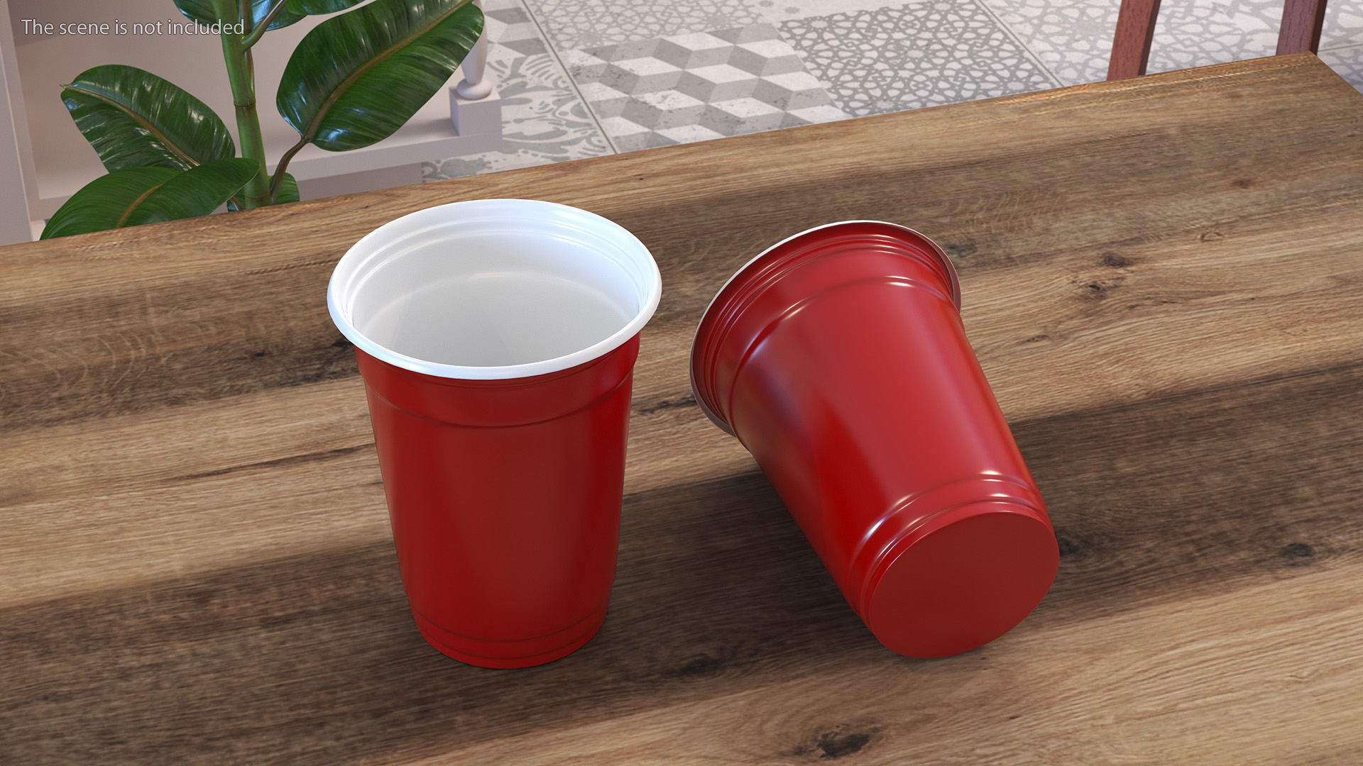 Plastic Party Cup 3D