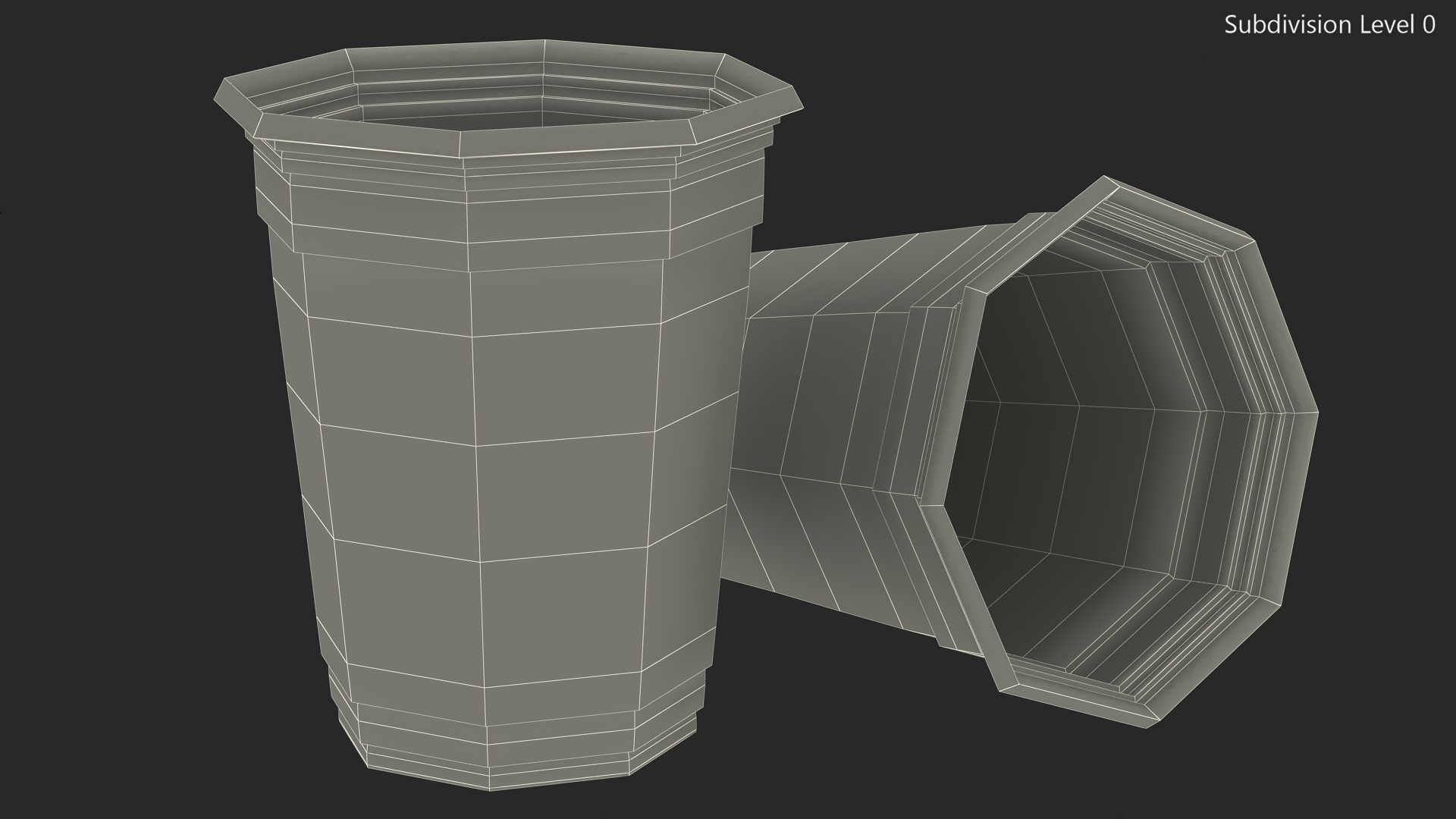 Plastic Party Cup 3D