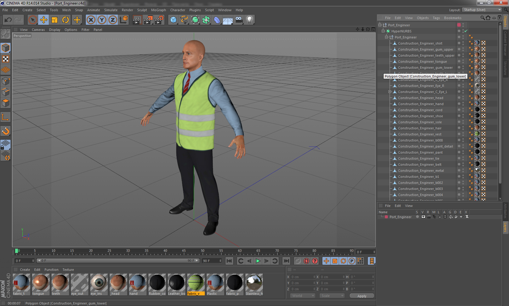 3D Port Engineer model