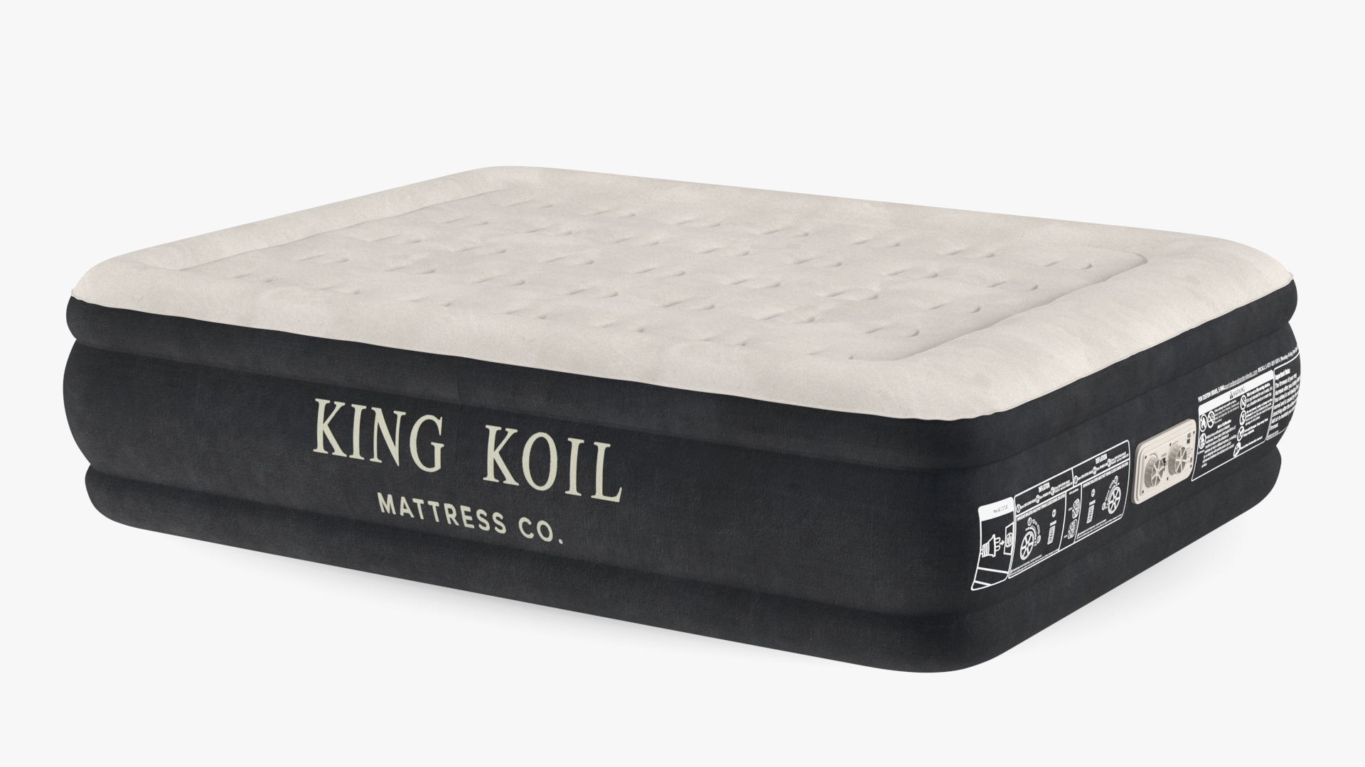 Inflatable Air Mattress King Koil Queen Size 3D model