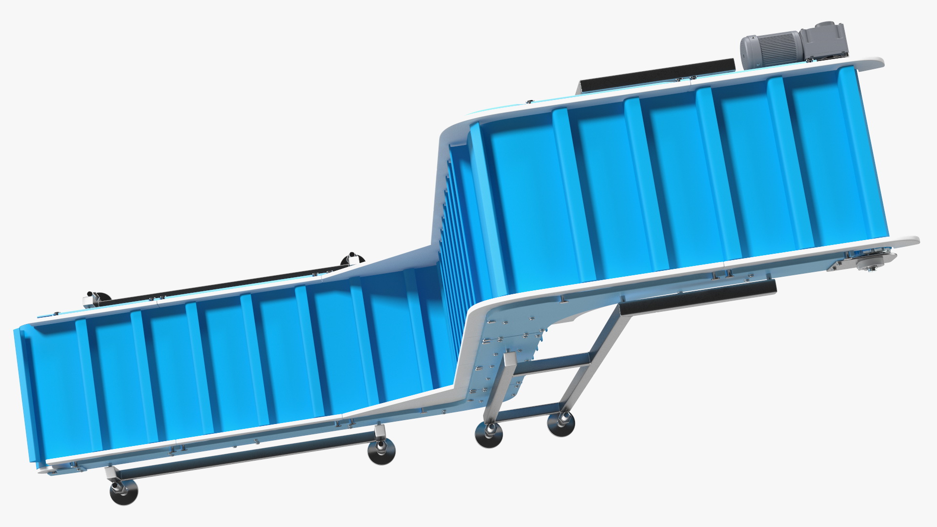 Vertical Conveyor Rigged 3D model