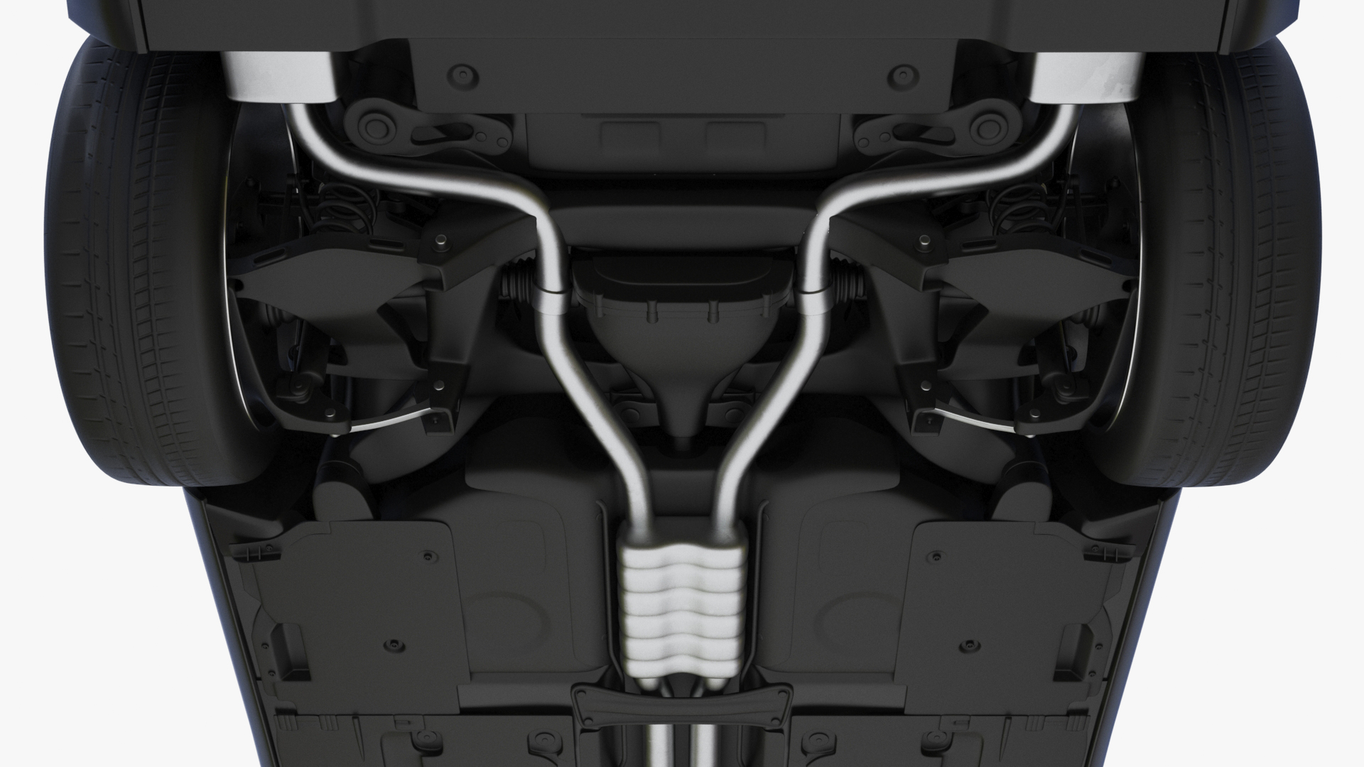 Porsche Cayenne Turbo E-Hybrid 2024 Gray Rigged 3D