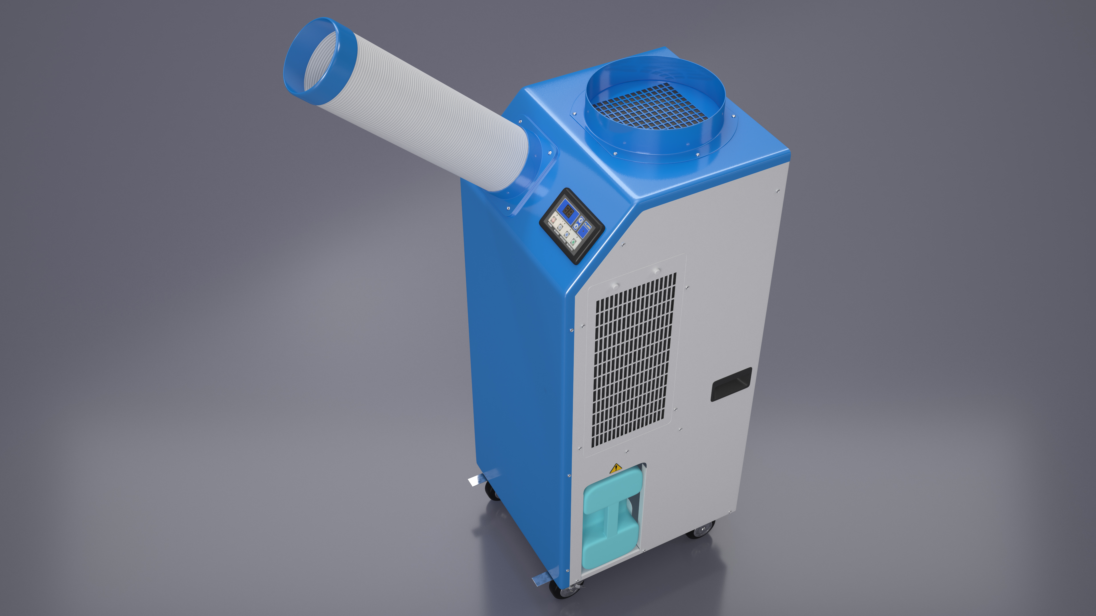 3D Industrial Portable Split Air Conditioner Mac 35 model