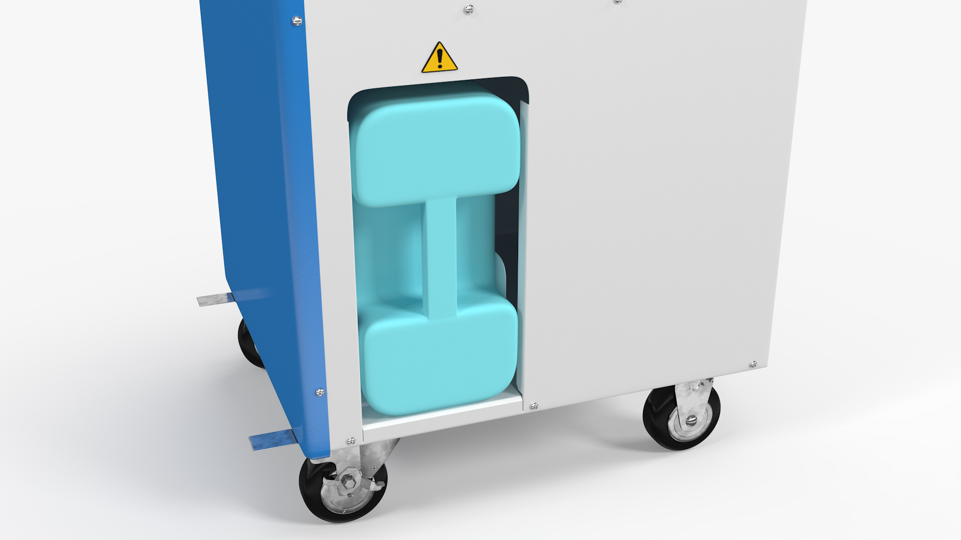 3D Industrial Portable Split Air Conditioner Mac 35 model