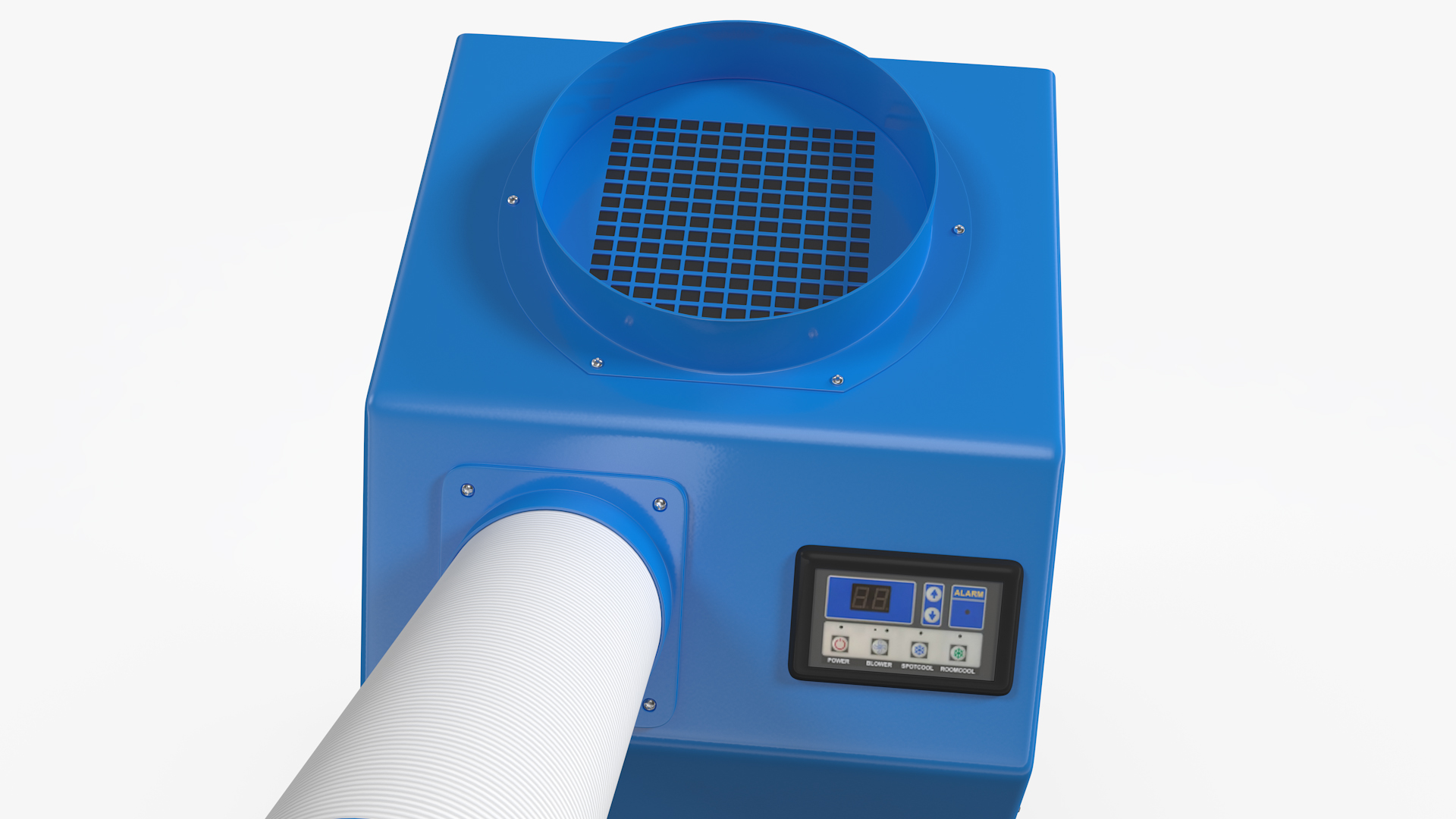 3D Industrial Portable Split Air Conditioner Mac 35 model