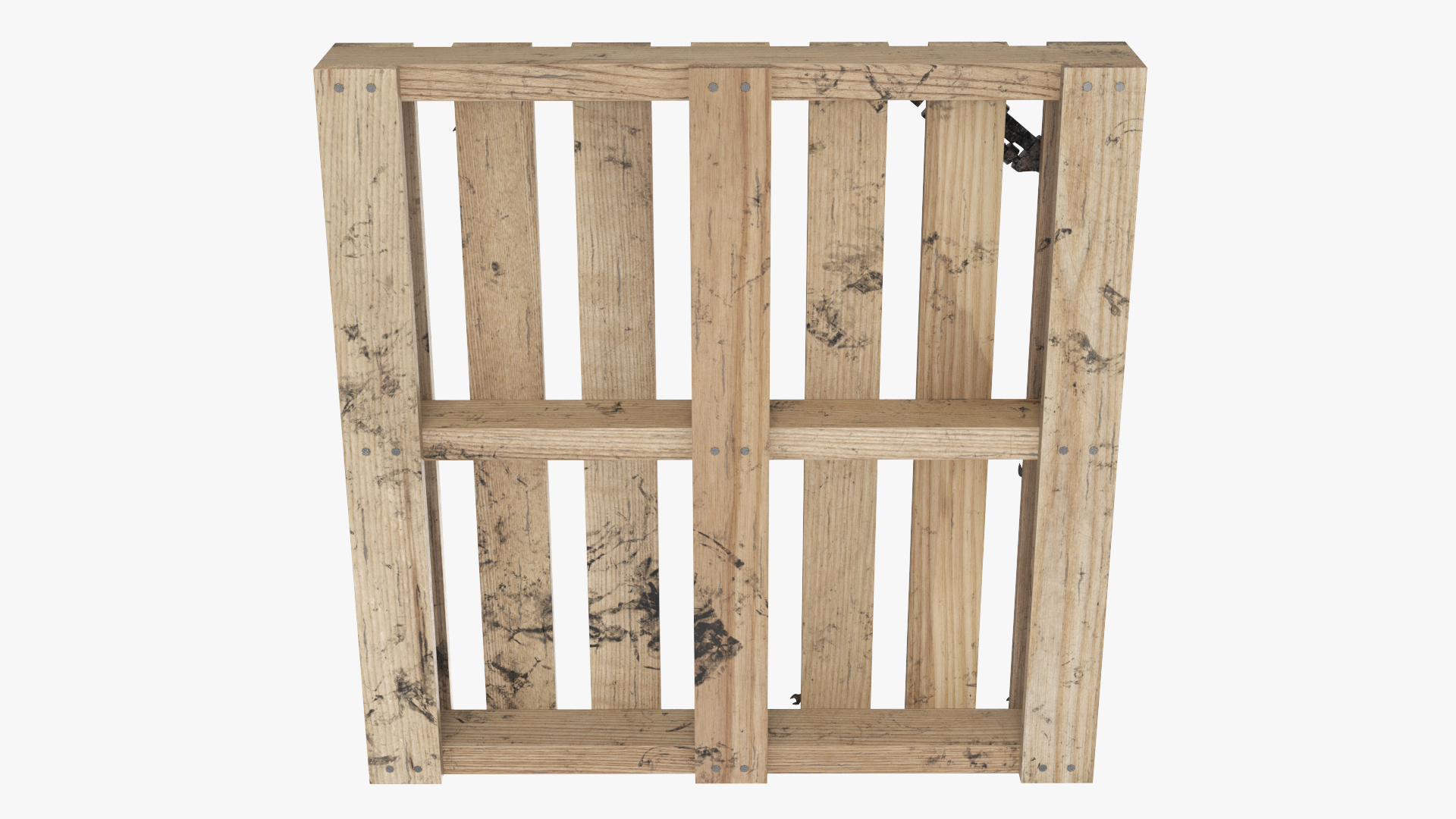 Timber Cargo Pallet with Maintenance Tools - view 4