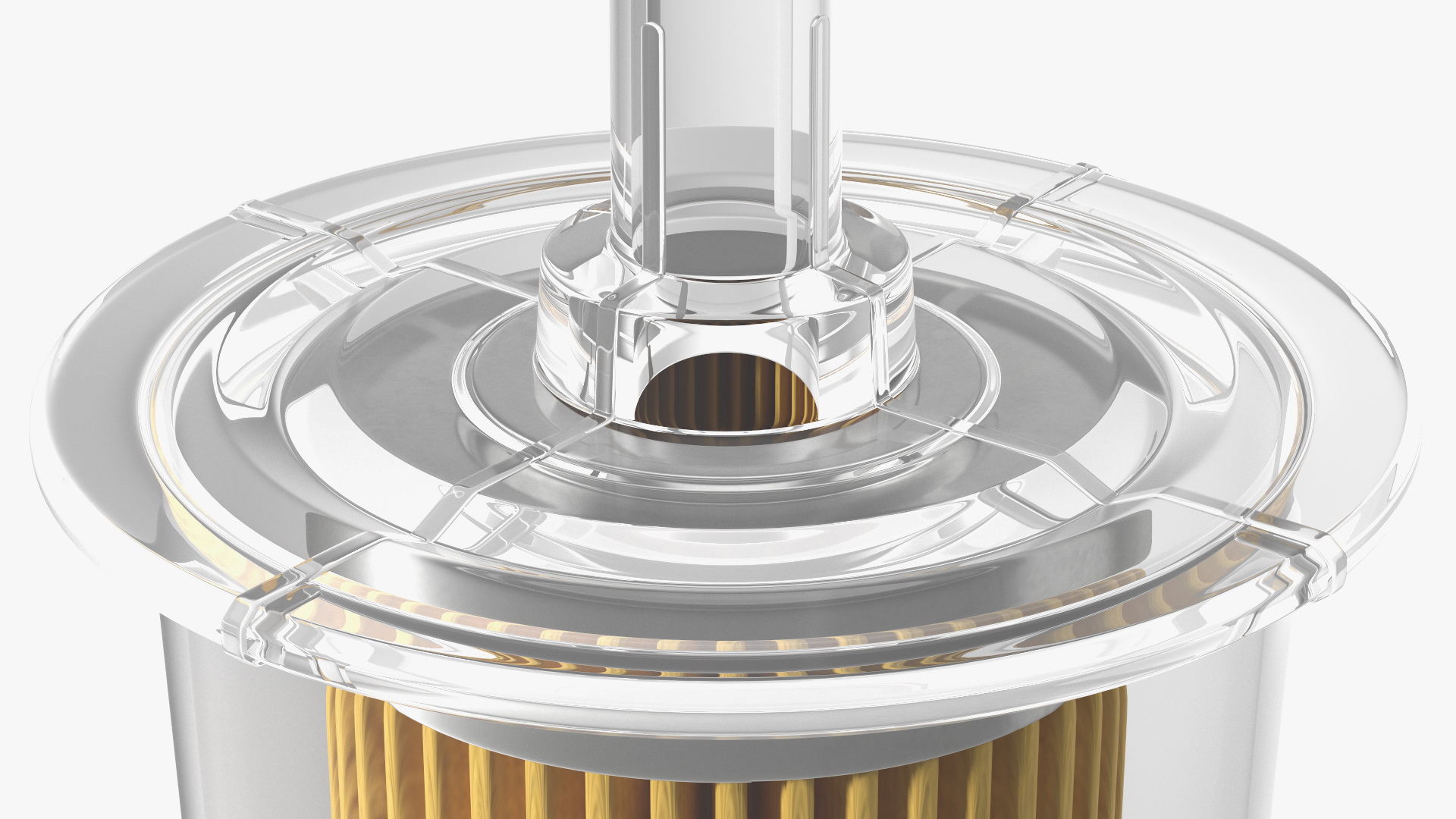 Motorcycle Universal Inline Fuel Filter 3D model