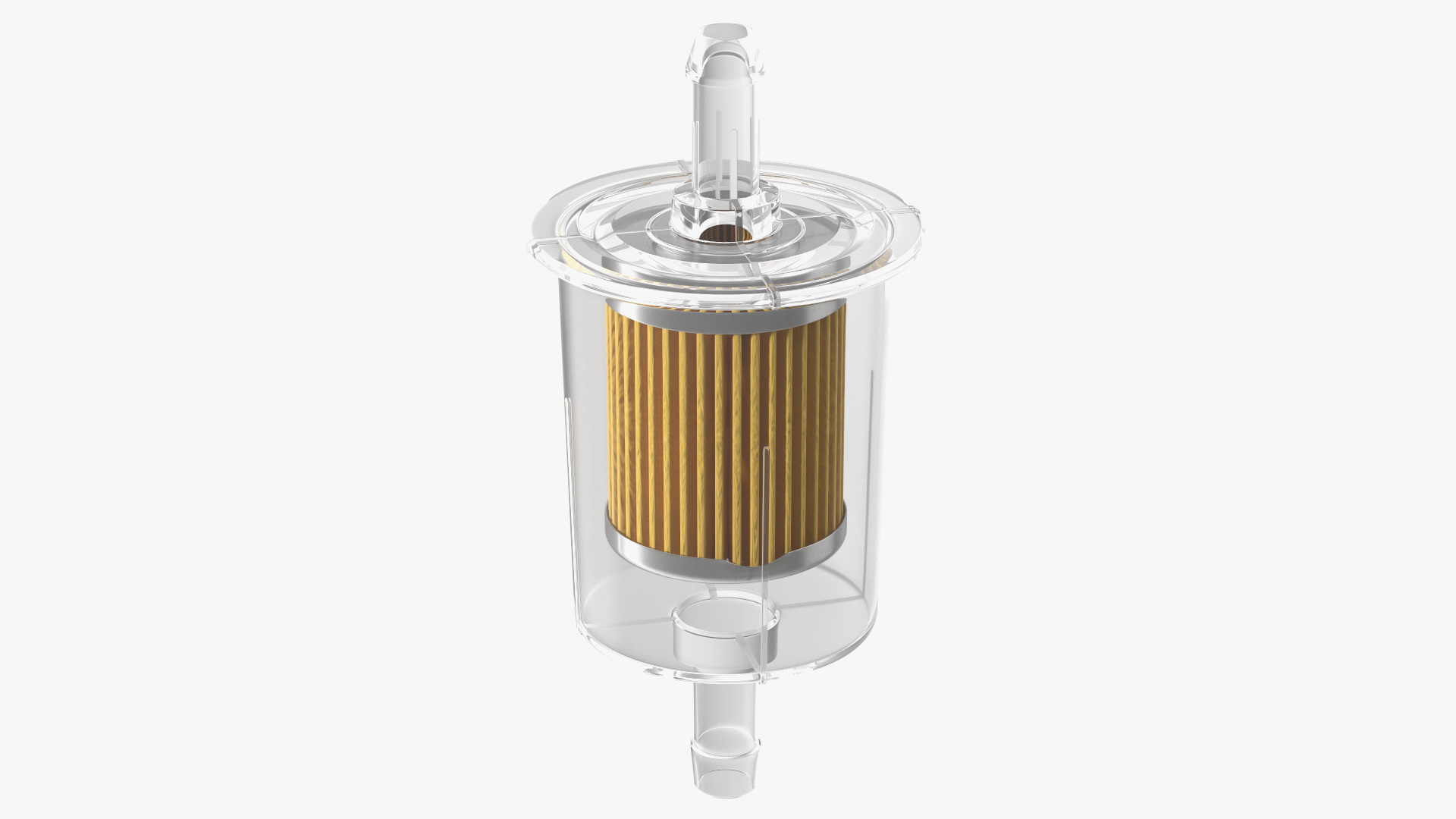 Motorcycle Universal Inline Fuel Filter 3D model